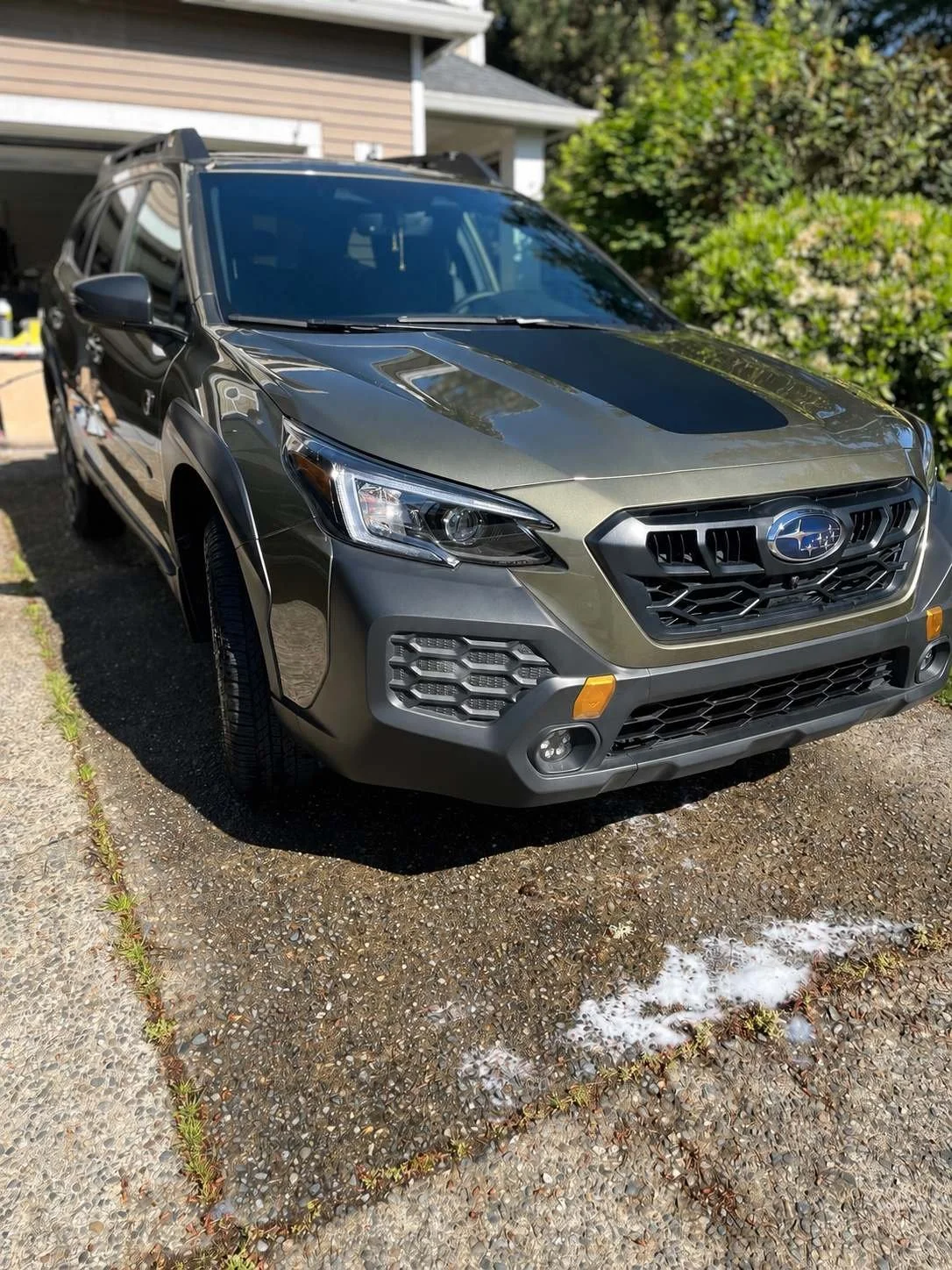 Freshly detailed Subaru Outback Wilderness exterior by Bryanz Auto Detailing