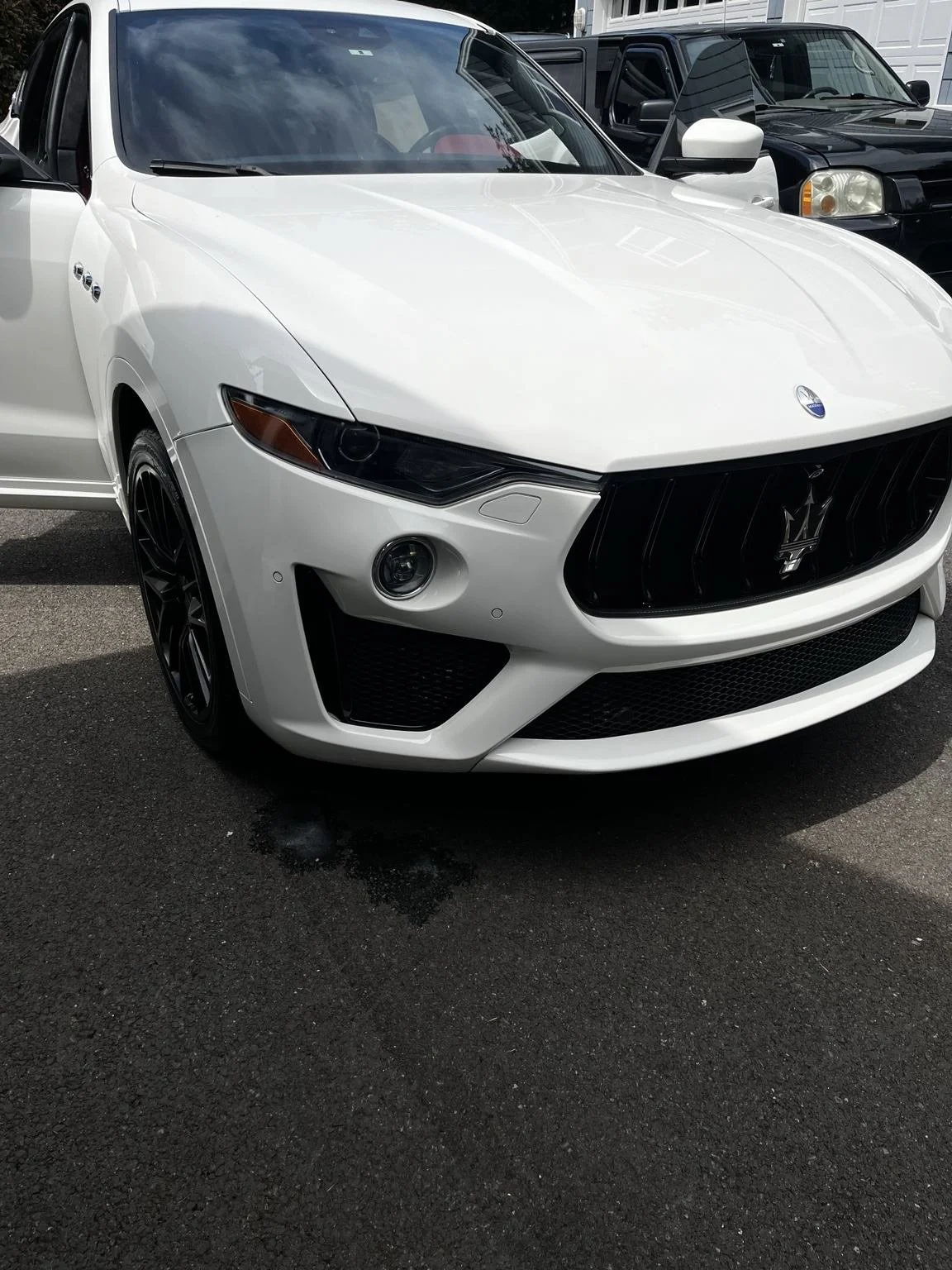 Professional Maserati headlight restoration and luxury mobile detailing service by Bryanz Auto Detailing near Gig Harbor WA