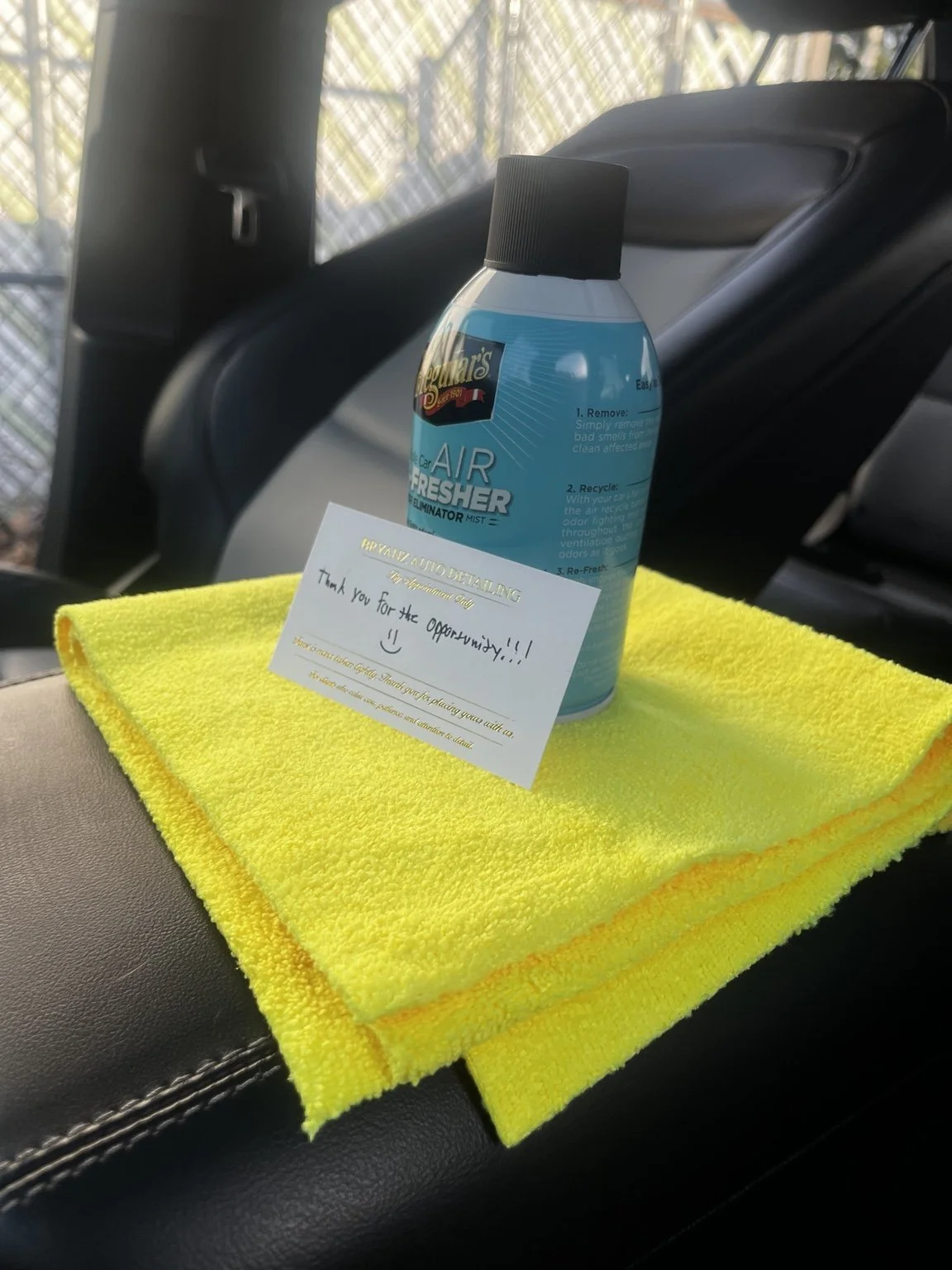 Final touch interior detailing for Ford Explorer in Enumclaw WA - fresh scent, microfiber finish, and premium mobile detailing service.