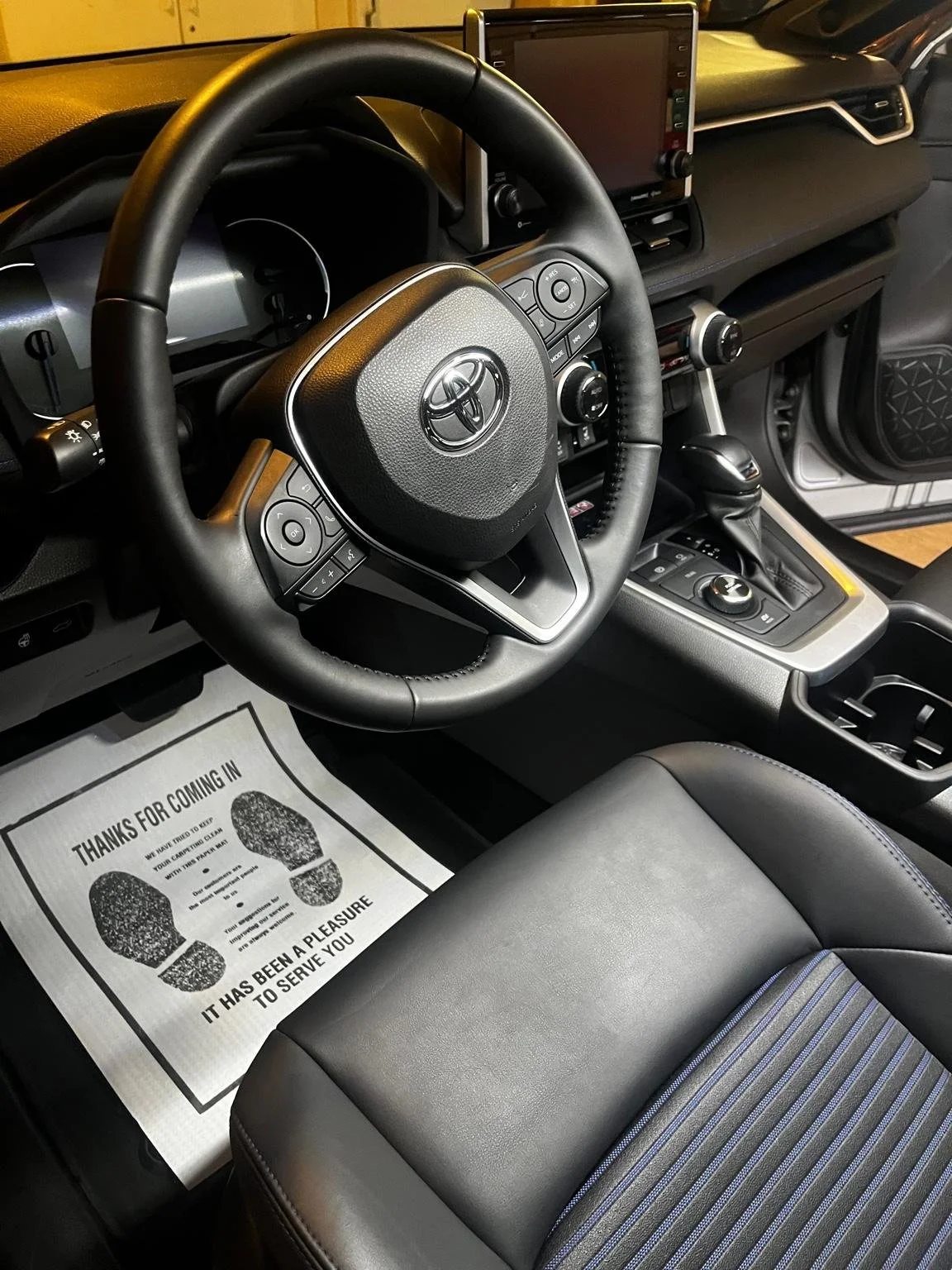 Toyota interior detailing completed by Bryanz Auto Detailing in Seattle, WA