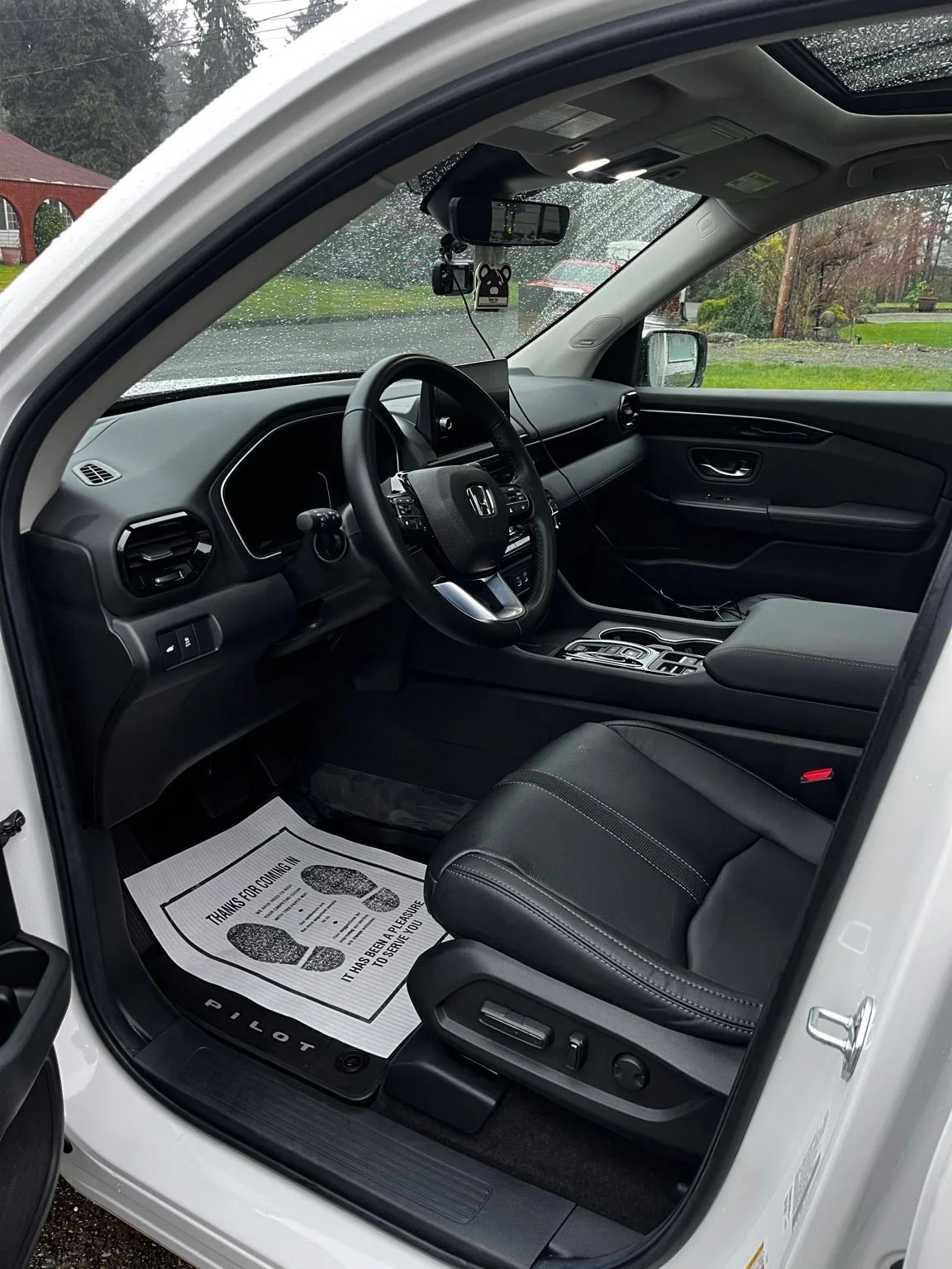 Honda Pilot interior detailing completed by Bryanz Auto Detailing in Seattle, WA