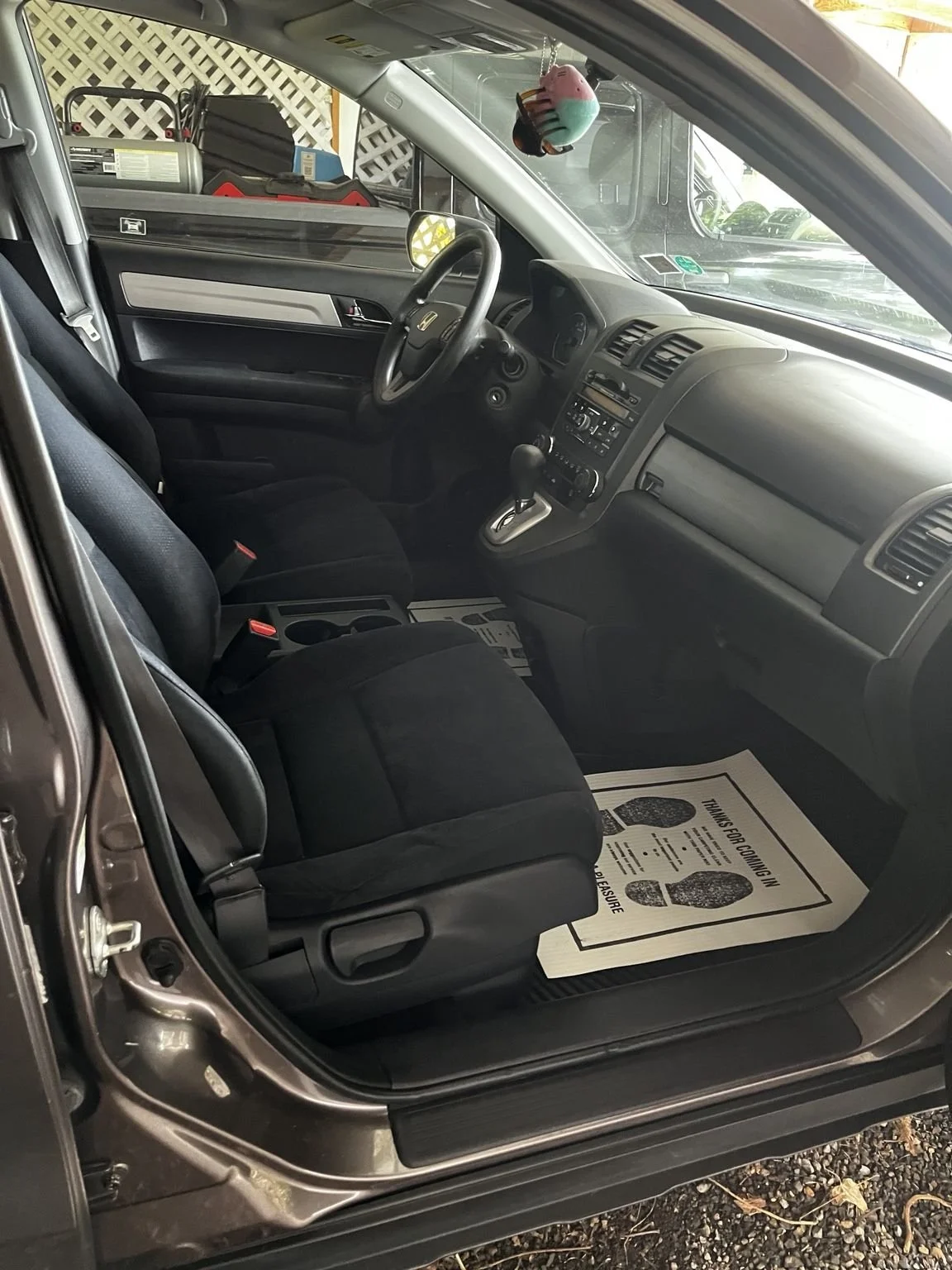 Tacoma WA Honda CR-V interior cleaning and stain removal service by Bryanz Auto Detailing