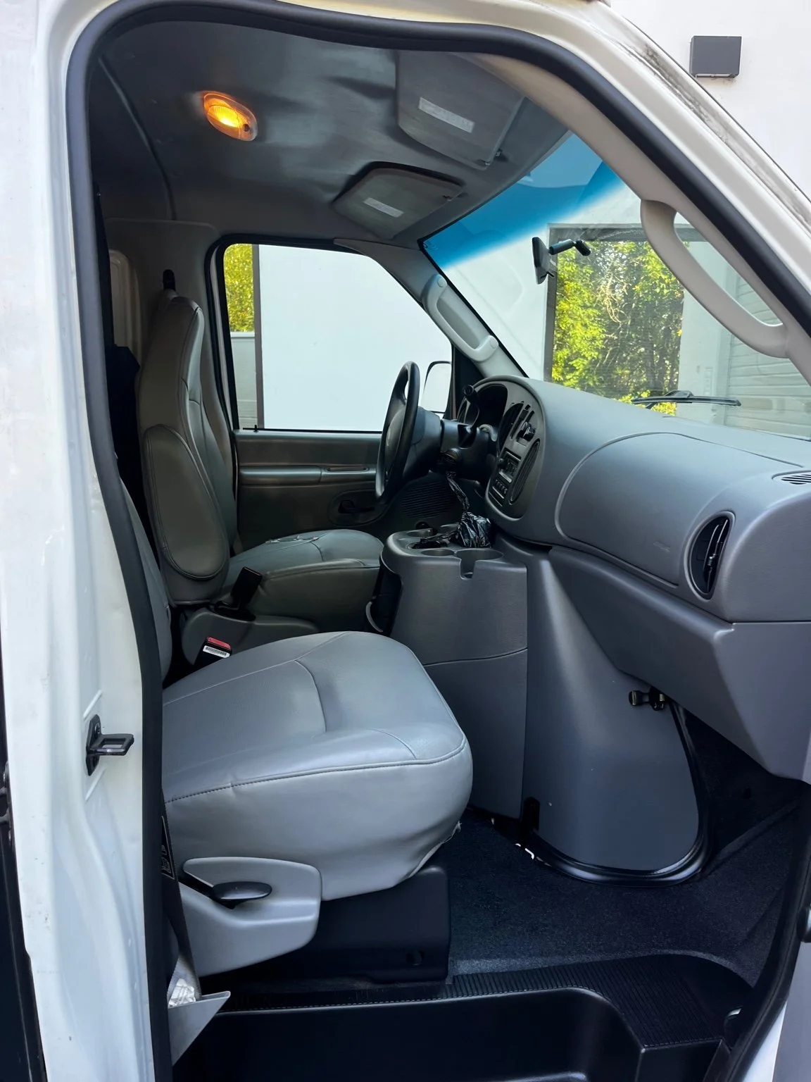 Mobile interior detailing in Sumner WA on a Ford van by Bryanz Auto Detailing