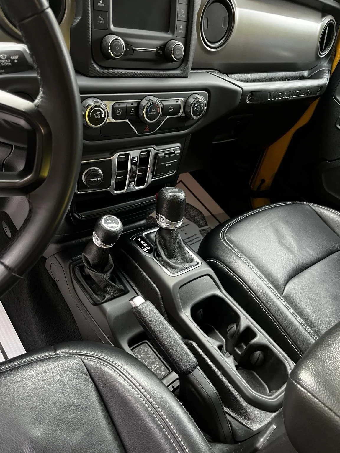 Jeep Wrangler Interior Detailing and Console Cleaning Service in Burien WA
