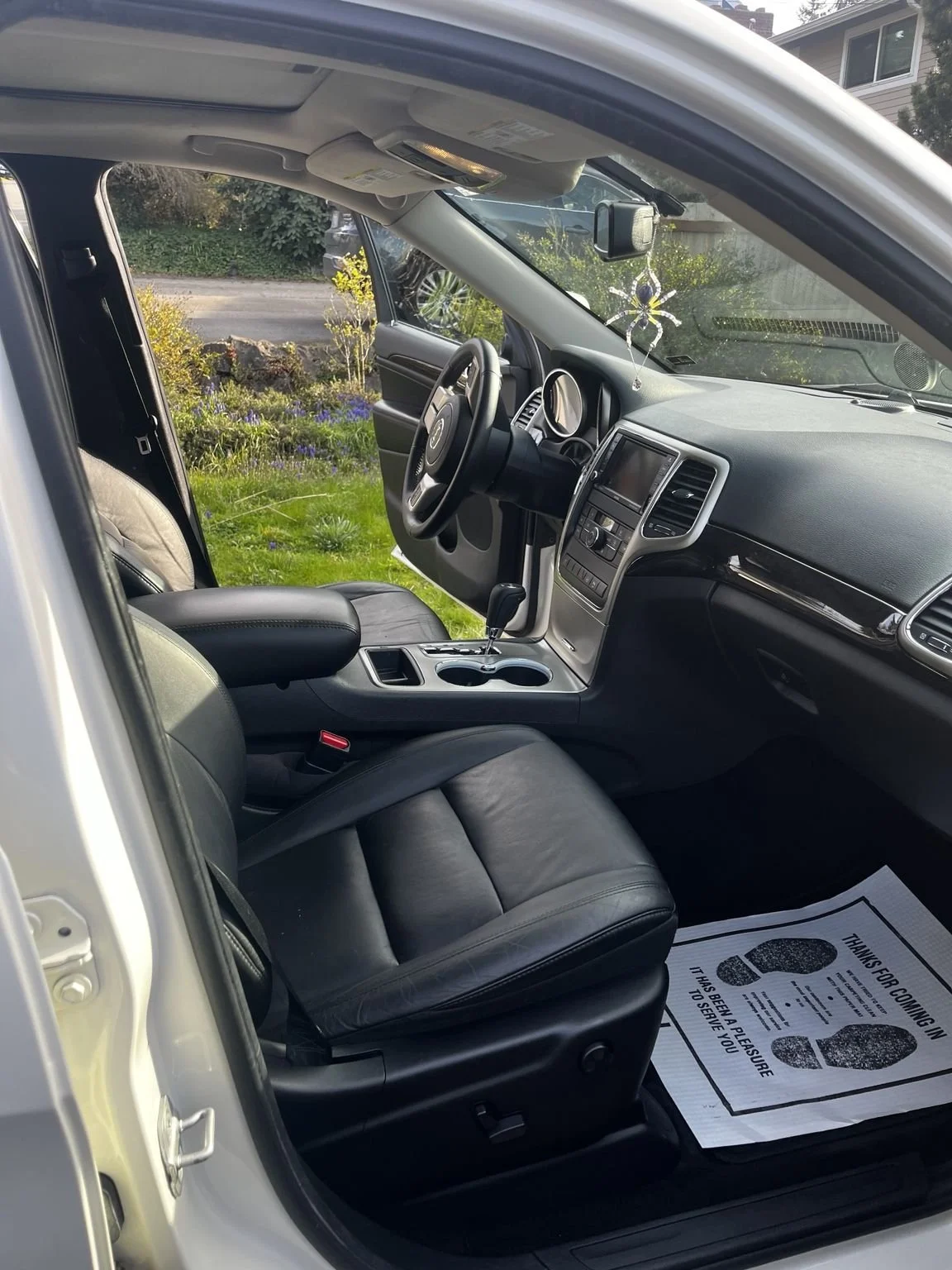 Interior car detailing in Burien WA with deep cleaning and restored leather seats