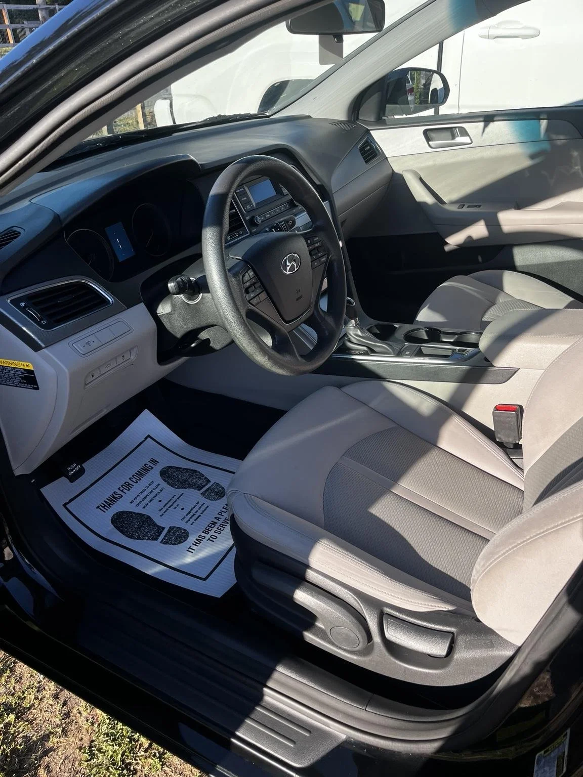 professional interior mold removal and premium interior detailing in Tacoma, WA restoring a clean, sanitized Hyundai interior by Bryanz Auto Detailing.