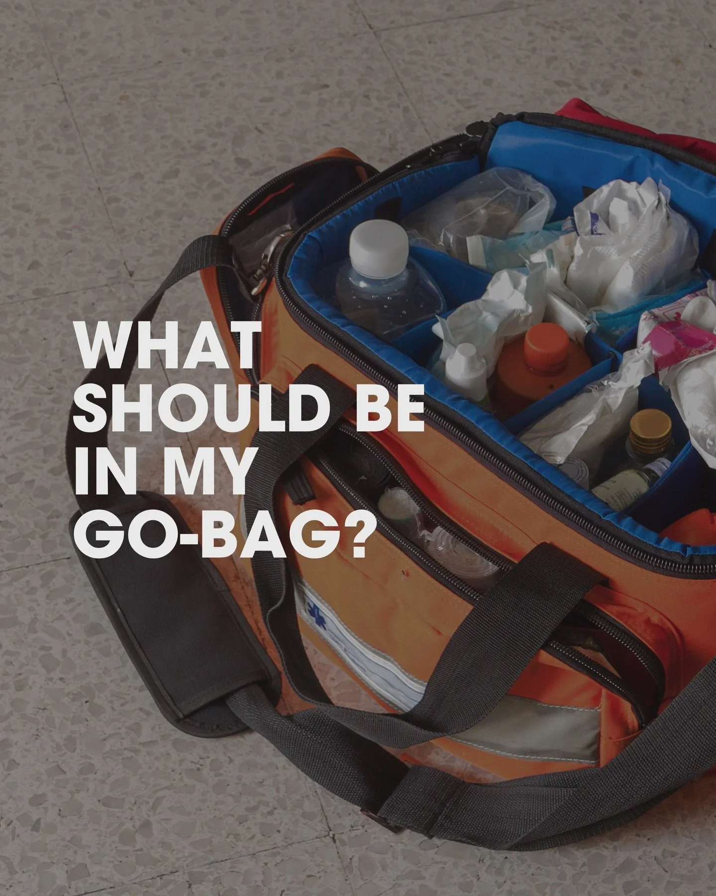 When unexpected dangerous weather happens, there&rsquo;s no time to search for paperwork, medications, or halters.

That&rsquo;s why a go-bag matters. 🤍🎒

A pre-packed emergency kit means you can grab what you need and focus on loading, staying cal