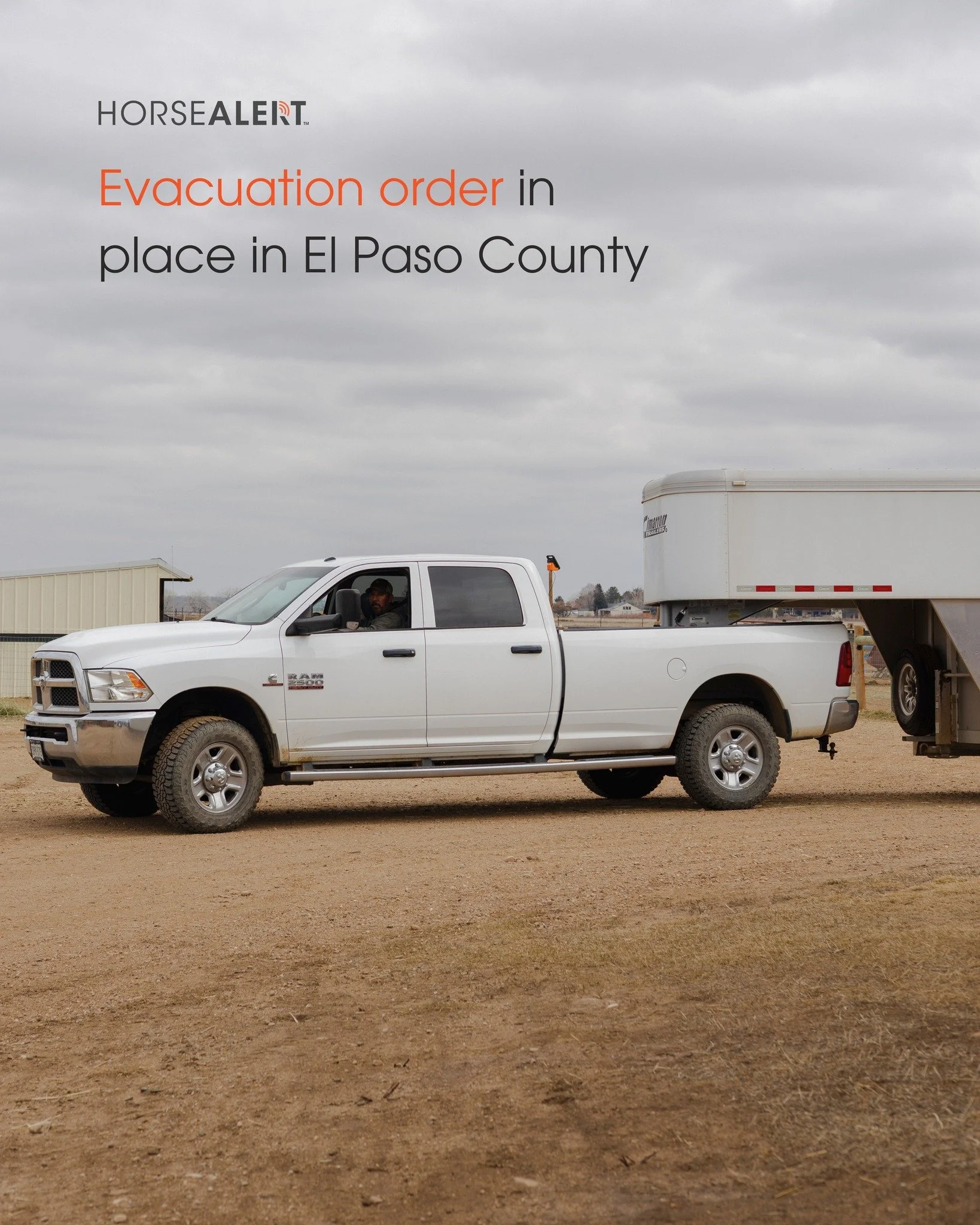 Evacuations are in effect in El Paso County. 🔥

Registered HorseAlert drivers in the area currently have the capacity to evacuate 64 horses if needed. 🐴

Request evacuation help at HorseAlert.org.

#OutbackViewFire #HorseAlert #HorseRescue #Volunte