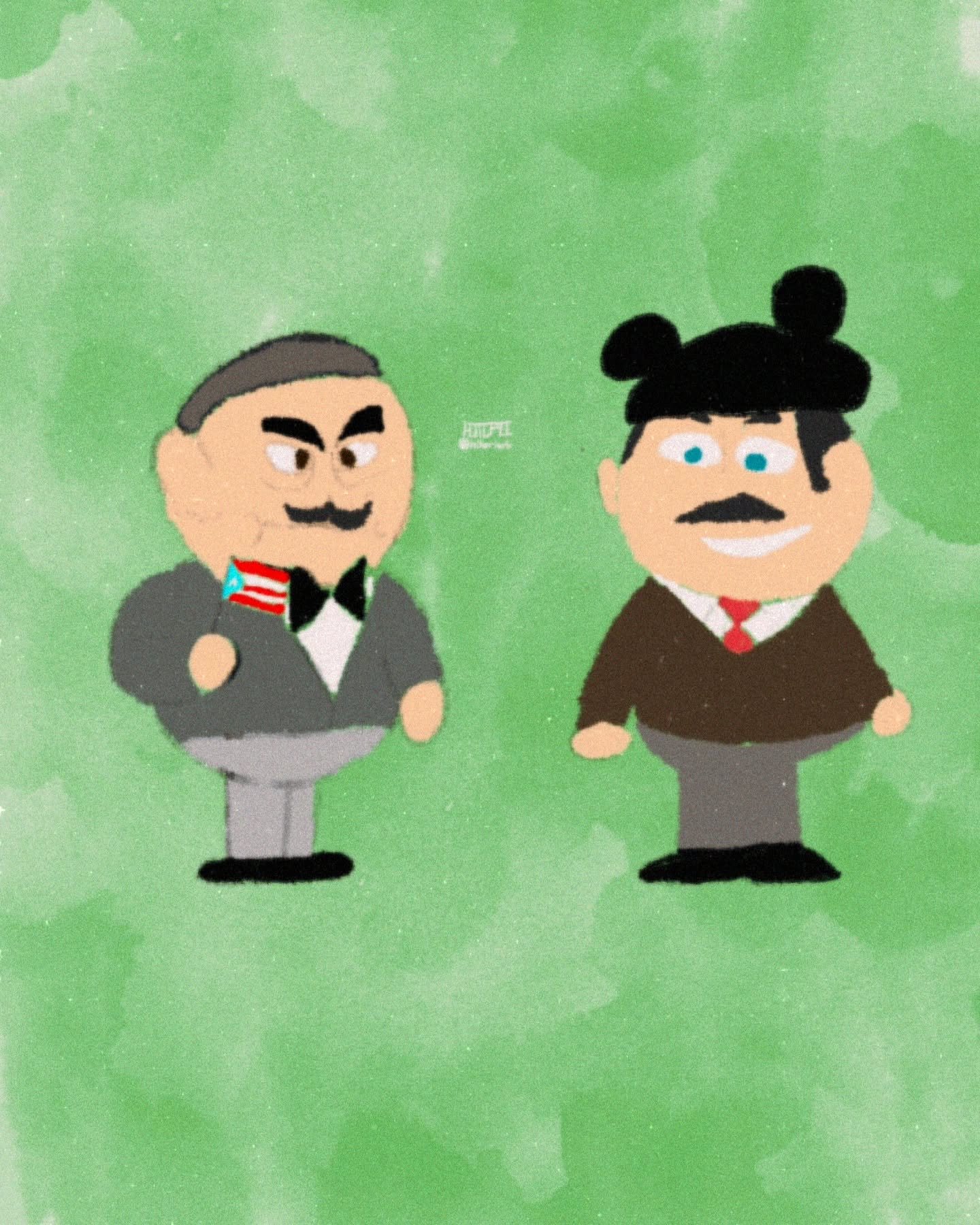 Nada esto es un dibujito de Luis Mu&ntilde;oz Mar&iacute;n con Walt Disney porque cada vez que veo a LMM por alguna raz&oacute;n me da vibes o me acuerdo de Walt Disney lol

#Luismu&ntilde;osmarin #waltdisney #dibujo #mu&ntilde;equito #politica #puer