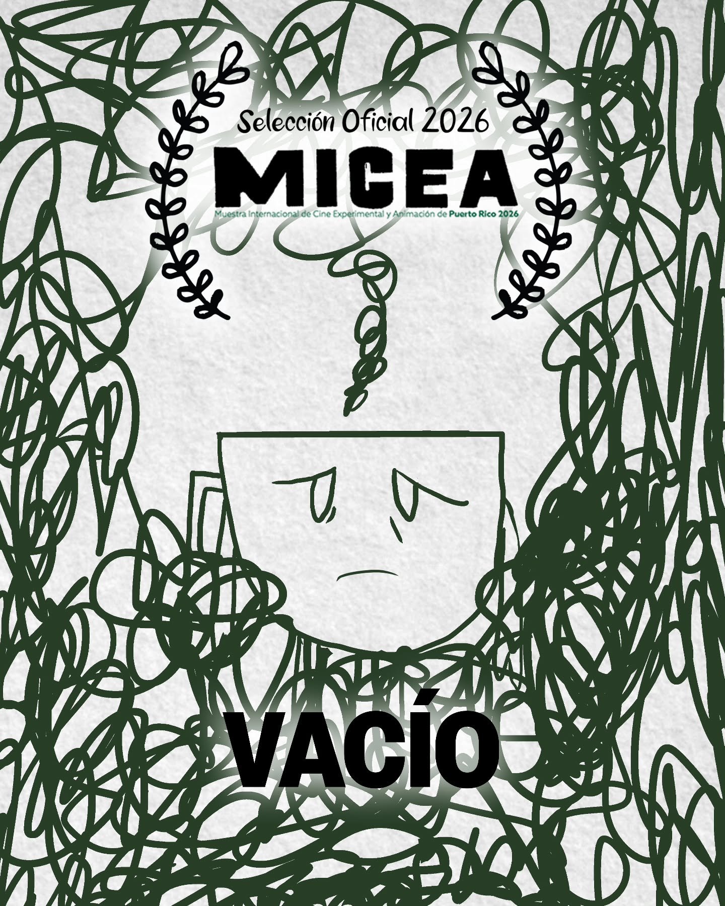 Mi cuarta animaci&oacute;n estudiantil, Vac&iacute;o se estar&aacute; presentando este s&aacute;bado en @el_kinemate en el Basti&oacute;n del Viejo San Juan, en tandas de 5 a 8pm.

 Igual, al que pueda llegarle, disfrutar y apoyar, totalmente agradec