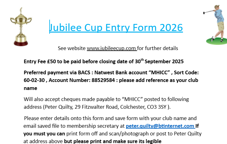 DEADLINE FOR ENTRY FORMS FOR 2026 COMPETITION