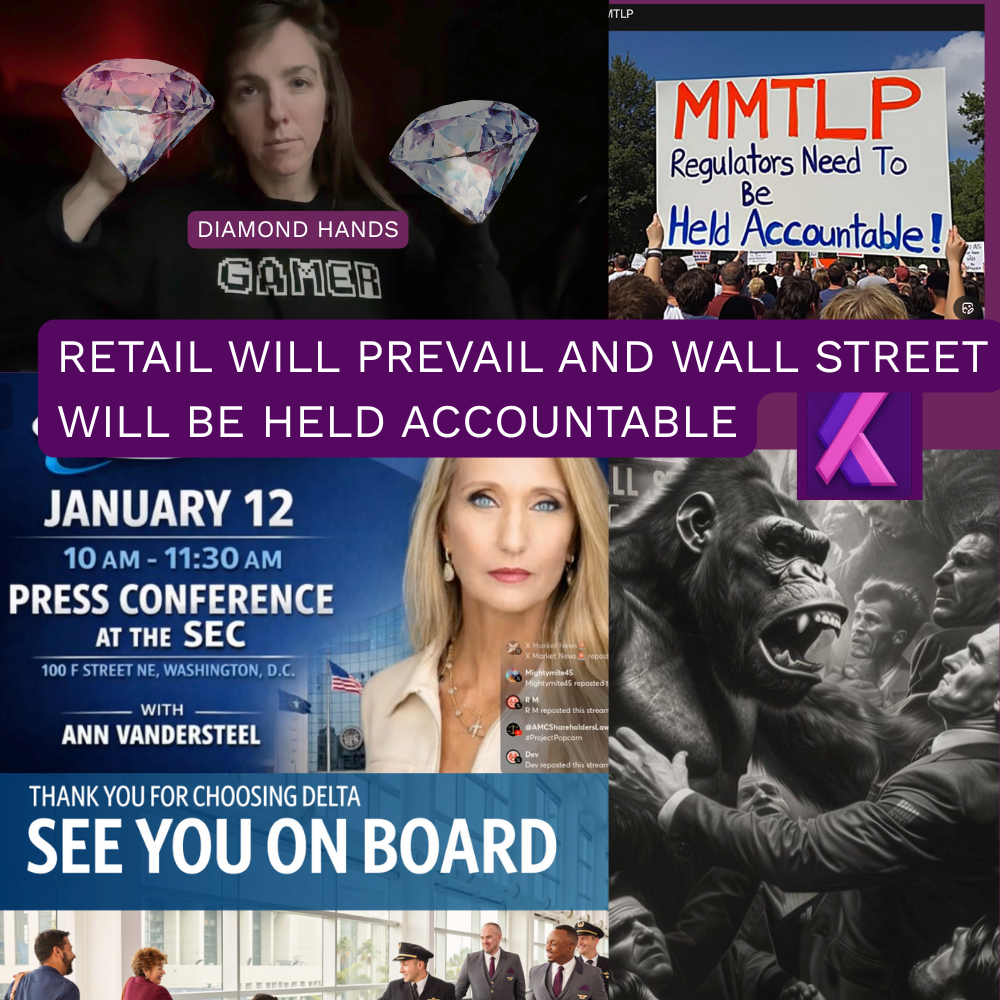 Will the SEC Finally Capitulate to the Inescapable Grip of Diamond Hands? An MMTLP Press Conference Confronting Years of Regulatory Negligence and Collusion