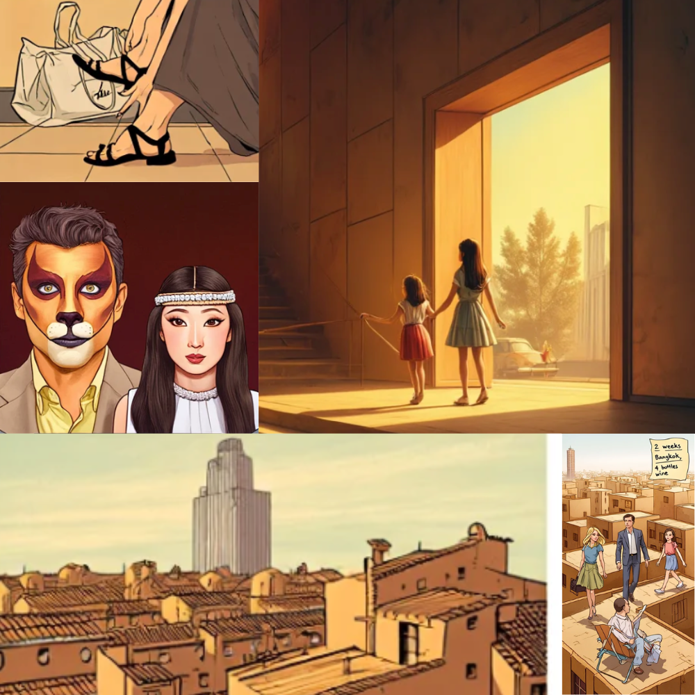 Stairwells, Flapper Wizard of Oz, and Plans for Bangkok