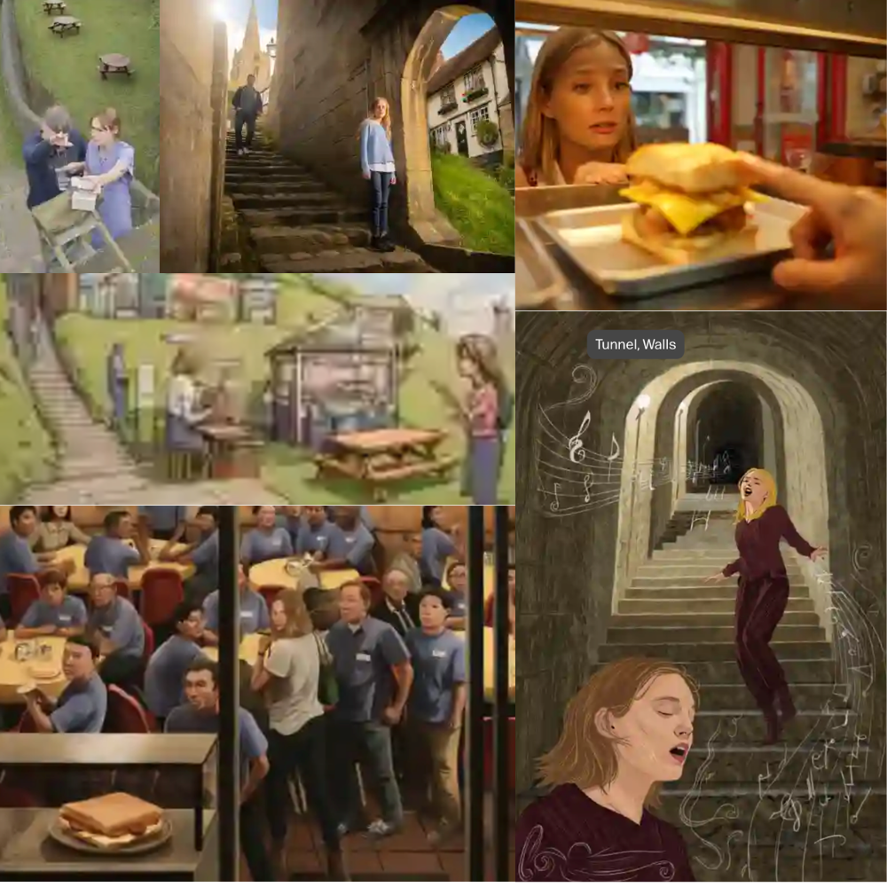 Intricate Traveling to Church (and AA) w/ Overpriced Food