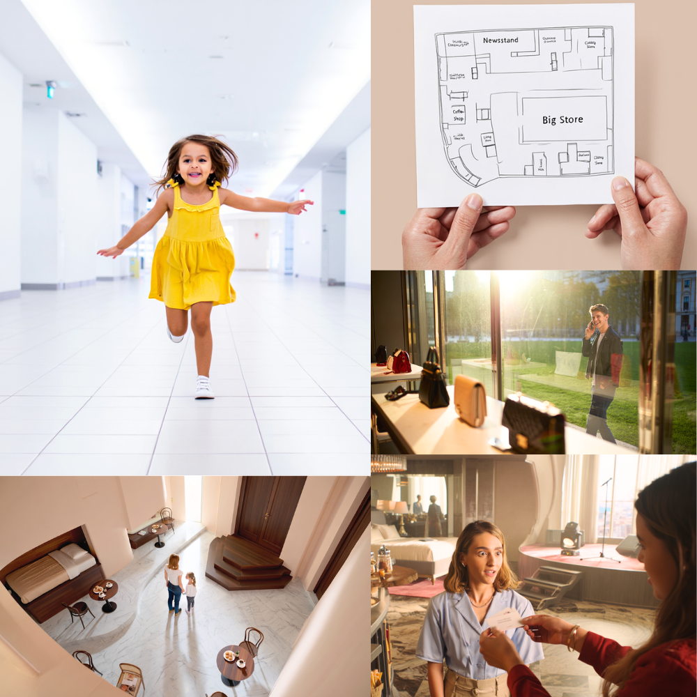 Bullied Mall Lady, Zara Purse Shopping, Unicorn Lion, and AI-Generated Stages