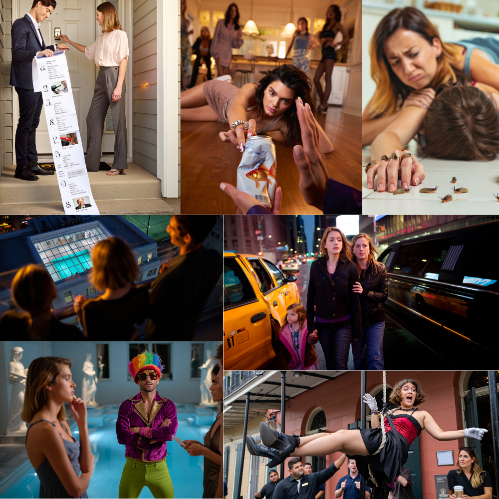 Evidence List, Slug Fight, Drunk Kendall, Fancy Pool, and Swinging Actors