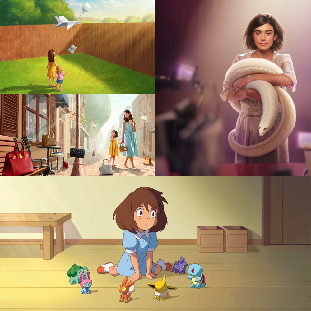 Paper Airplane Bday Invites and Furry Short Fat Snake