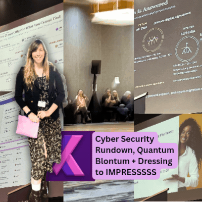 Sugar Pushin’ towards Quantum Day 2029 (Security Tech Conference + West Coast Swing) / Double Feature