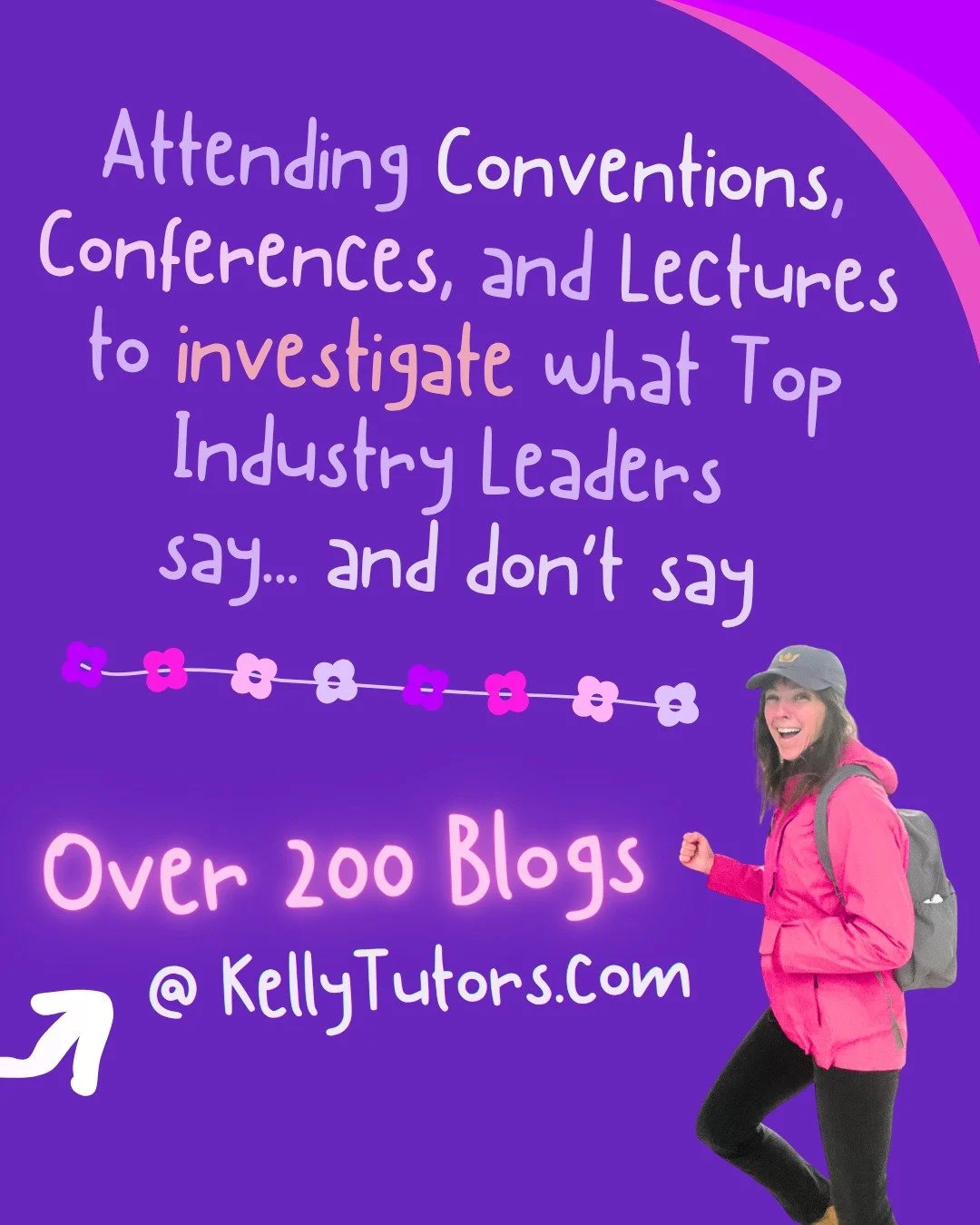 Until next time, I wish you the motivation and success to search for opportunities around your area. Search and explore: Who is out there giving talks? There are new things happening all of the time.

Find relatable or interesting topics you like and