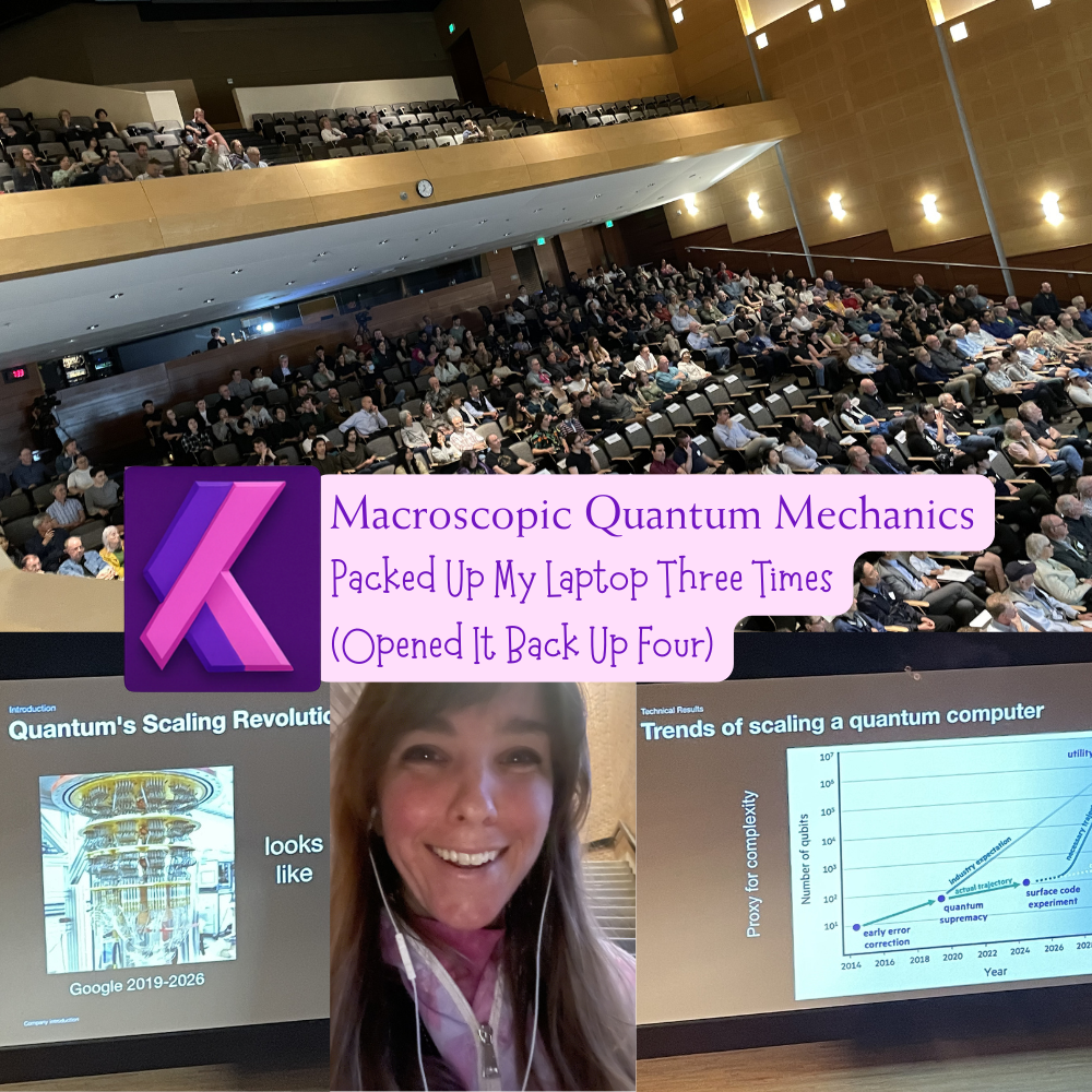 Quantum Computing + Quantum Mechanics Almost Outpace my Patience