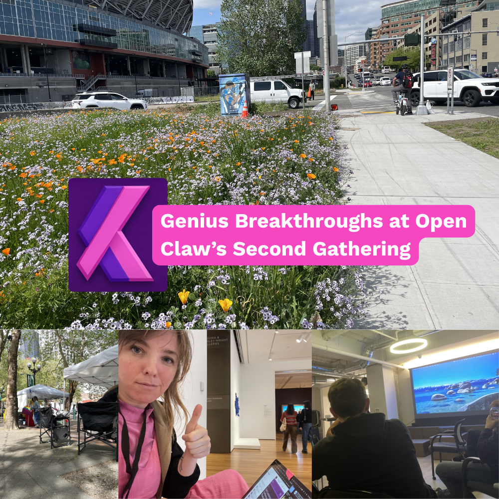 Getting a Grip on Geniusness at Open Claw’s Second Event