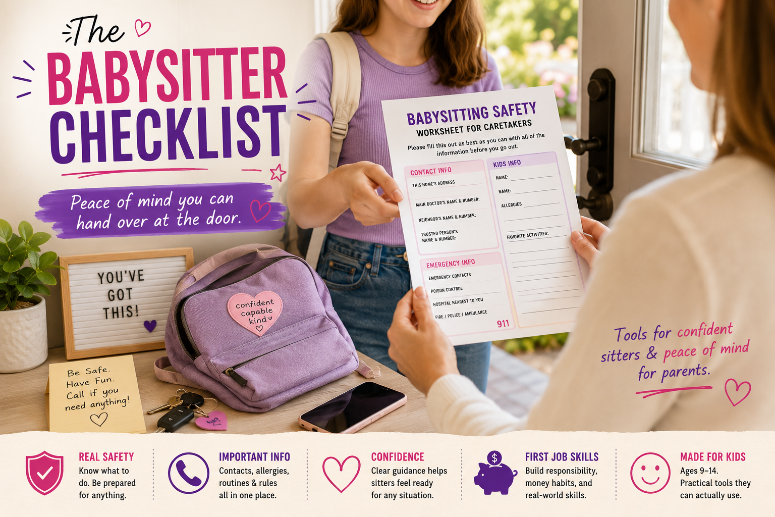 The Babysitter Checklist Every Parent Wishes Their Sitter Had