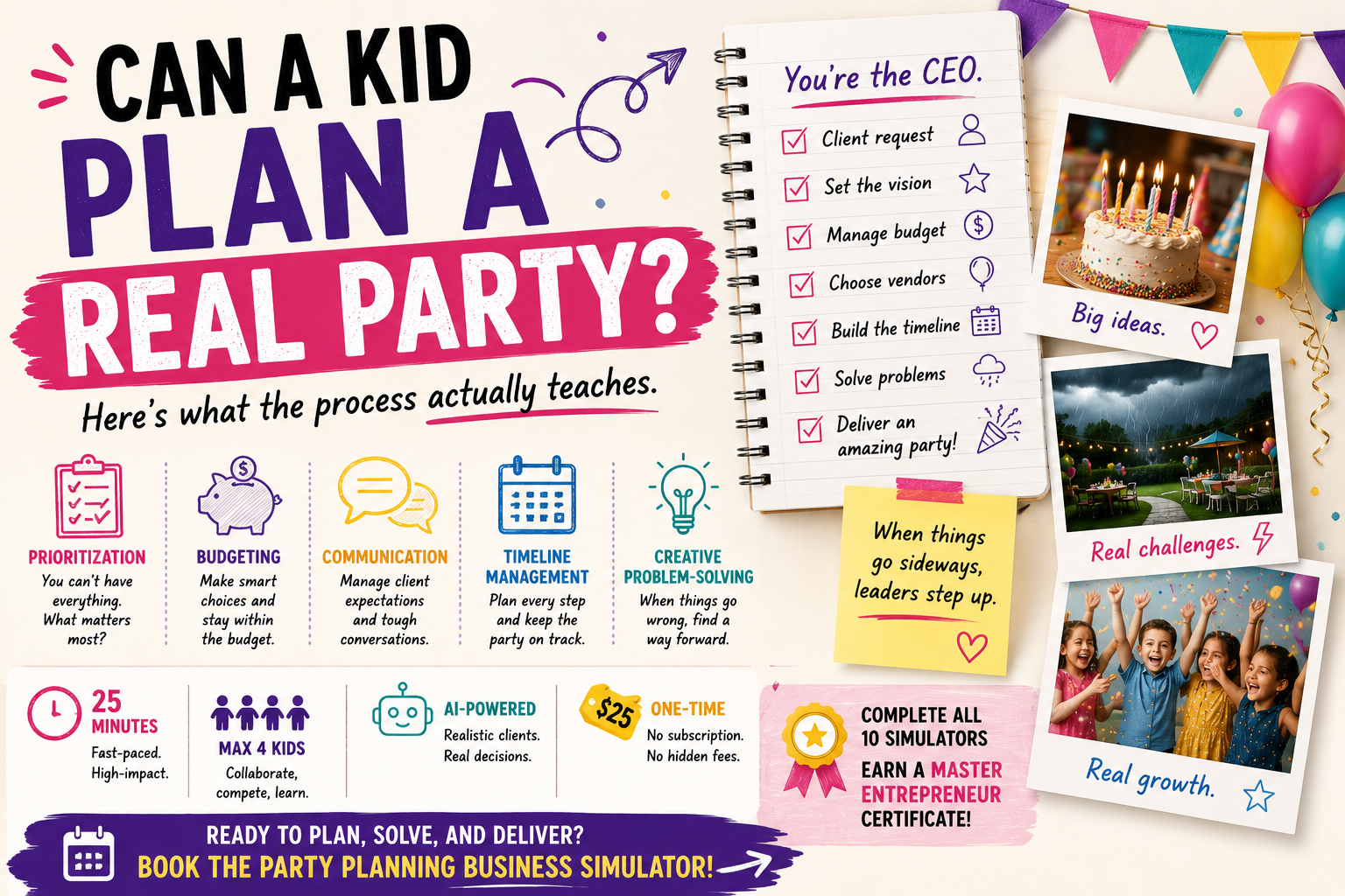 Can a Kid Plan a Real Party? Here's What the Process Actually Teaches