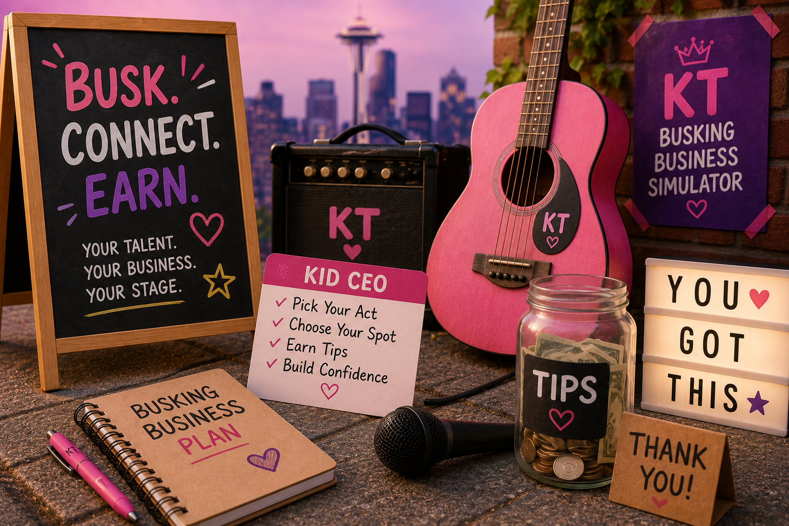 I Busk Downtown Seattle -- Here's Why I Made a Simulator So Kids Can Try It