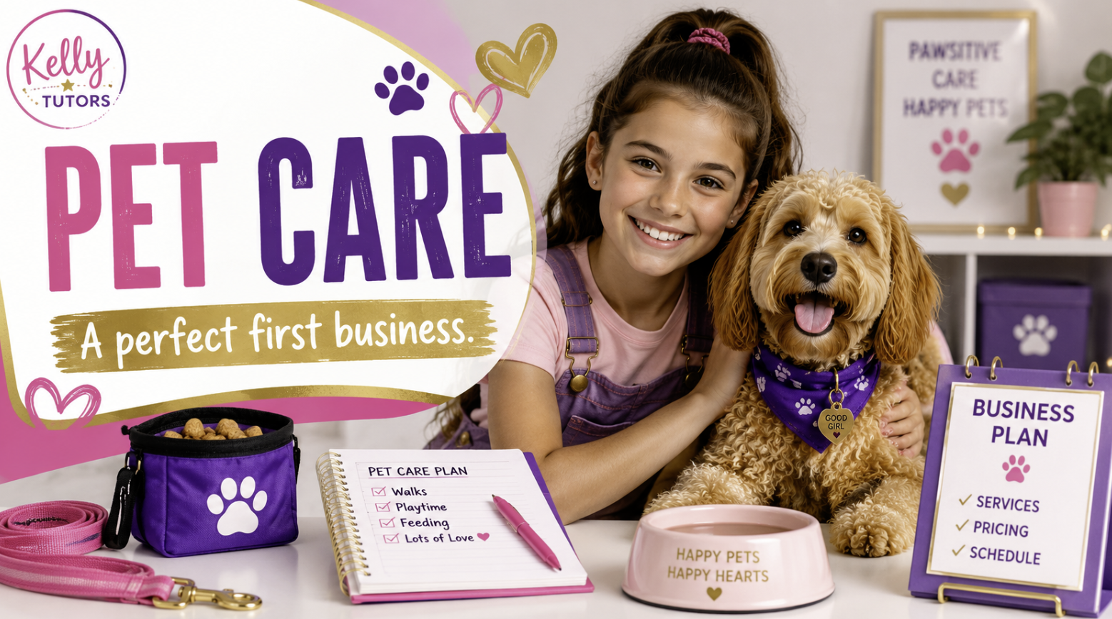 Why Pet Care Is the Perfect First Business for Animal-Obsessed Kids