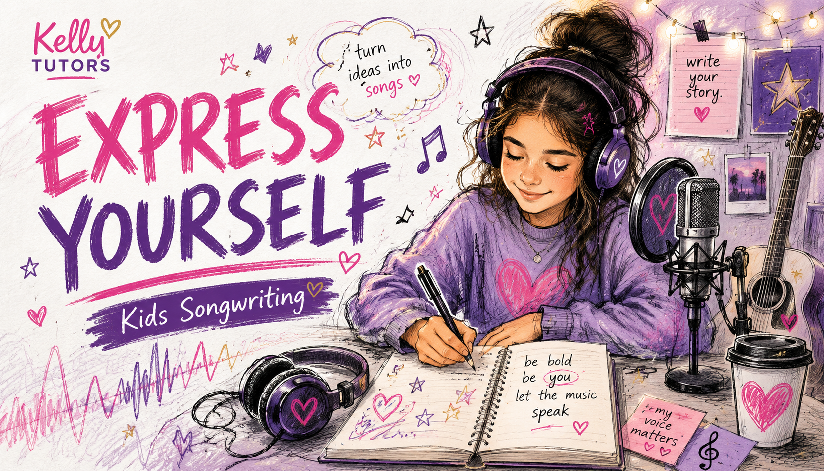 One Parent Said Her Daughter 'Expresses Herself More Freely' Now -- Here's Why Songwriting Does That