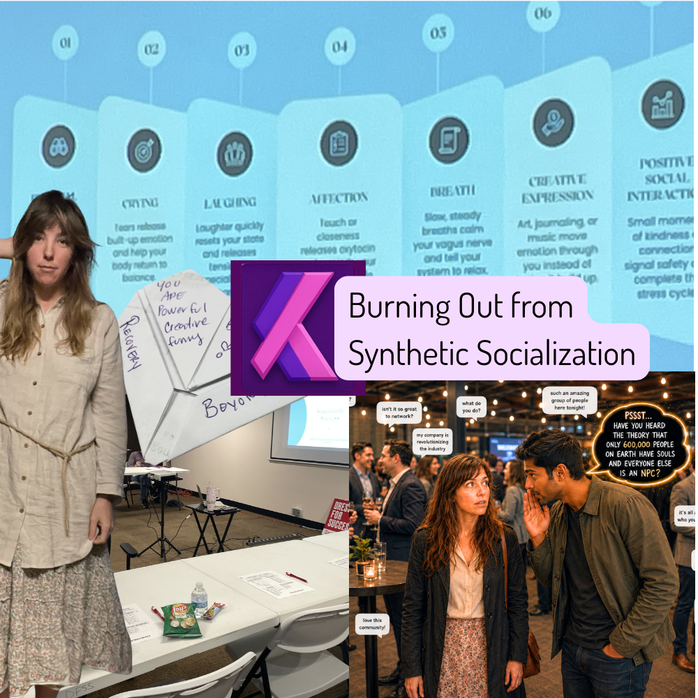 The Illusion of Socialization &amp; Networking Burnout