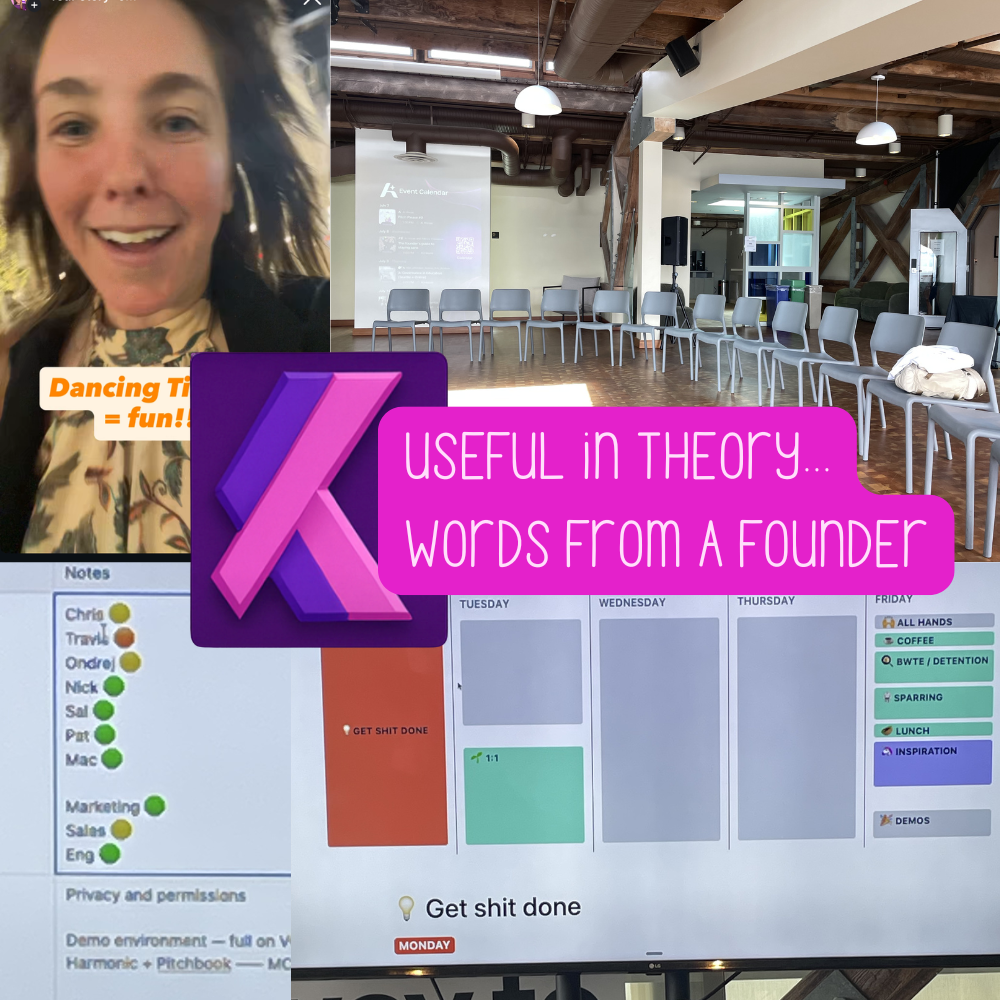 A Burntout Founder Says Words That Sound Nice + Updates (from Heartache Ave)