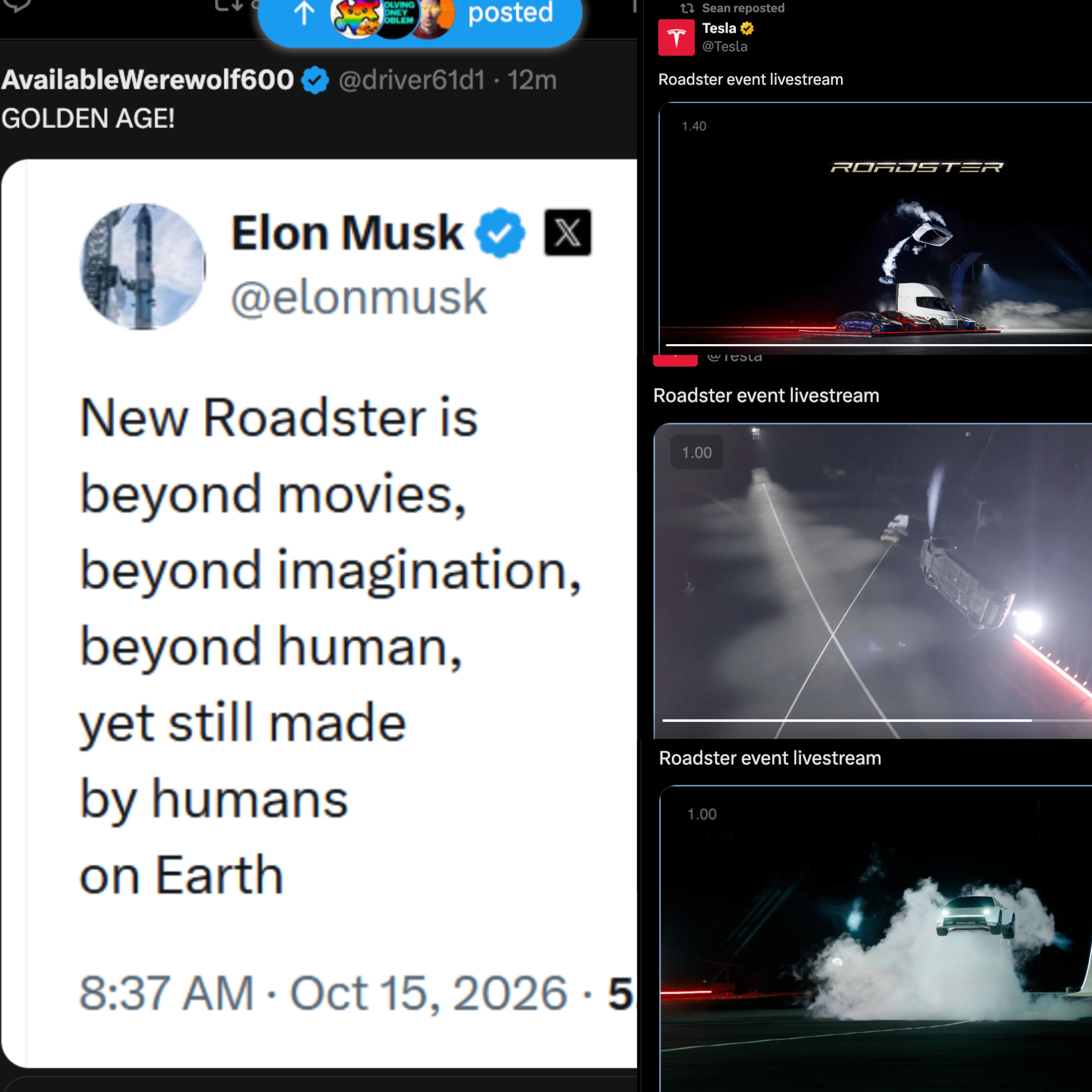 Roadster Event