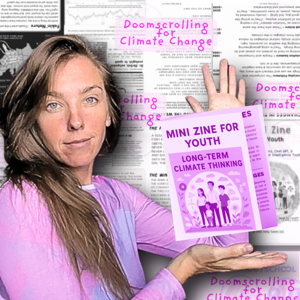 Doomscrolling for Climate Change: Media Literacy Activity Pack (Ages 9-14): Stop the spiral. Start learning about climate media and history.