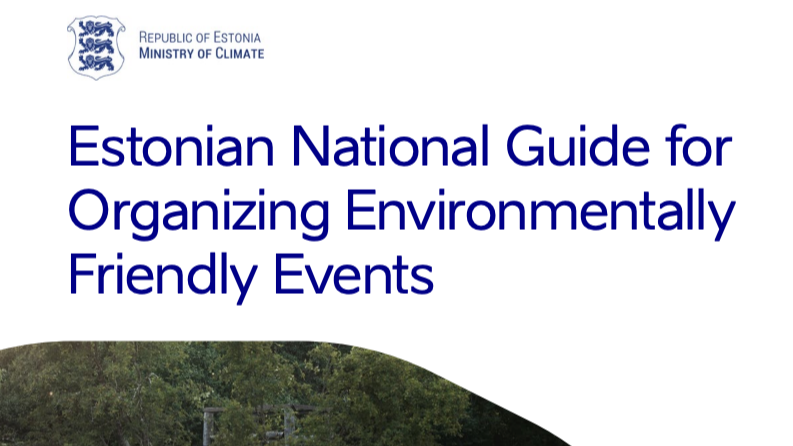 Estonian National Guide for Organizing Environmentally Friendly Events