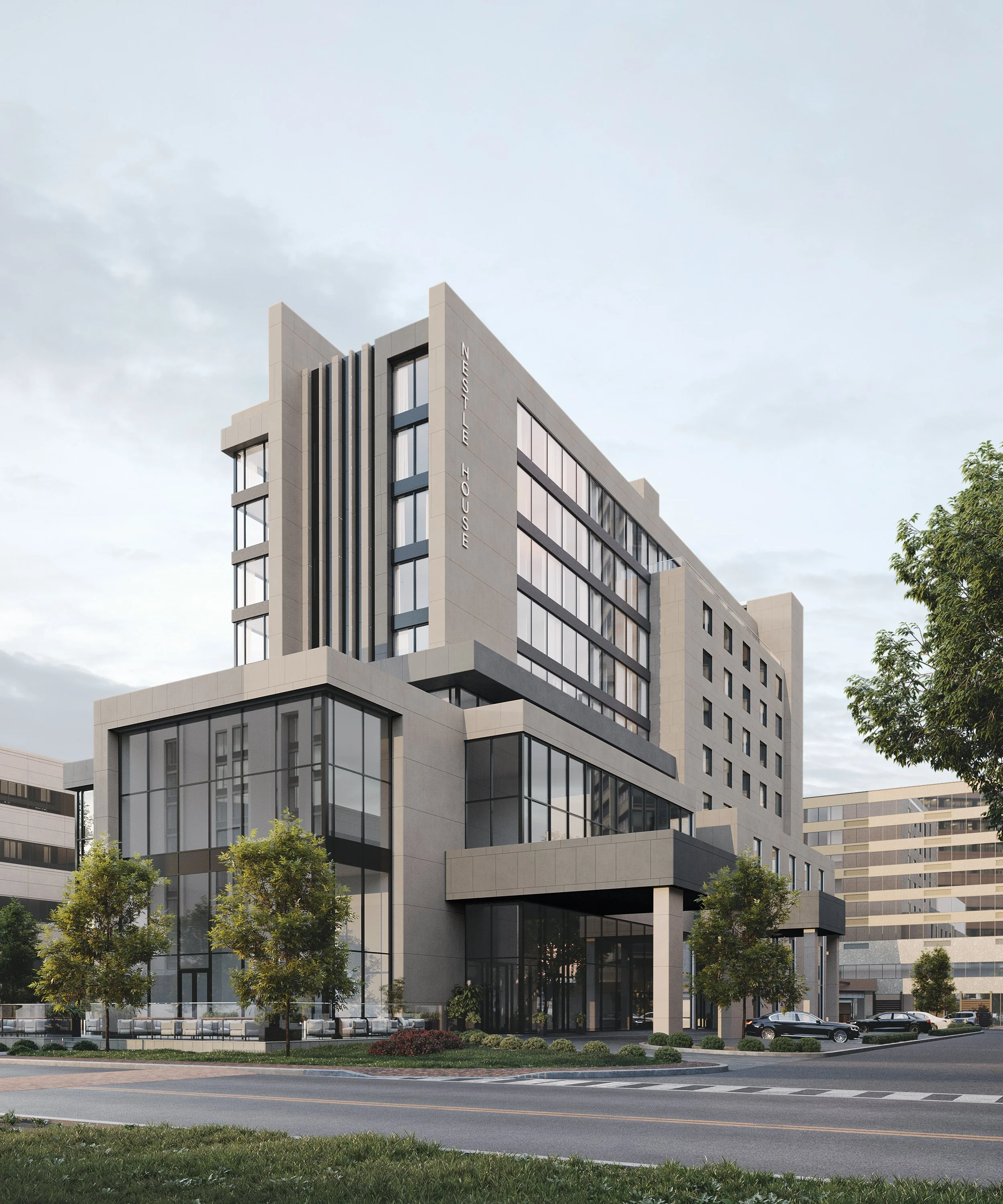 3D Exterior Rendering Services | Commercial Rendering Services Calgary