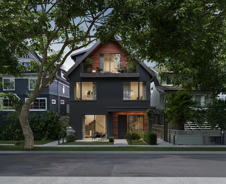 Single-Family Exterior Renderings