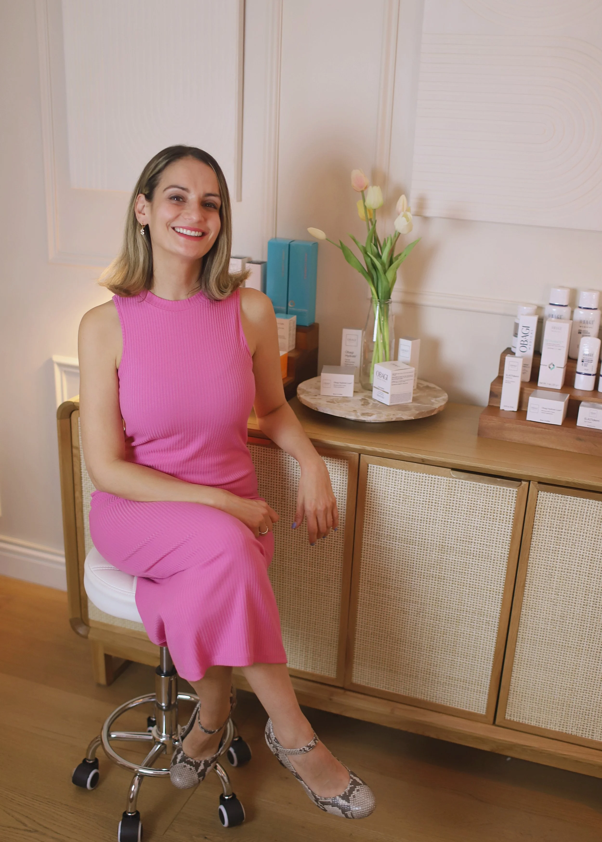 Doctor led anti-wrinkle injection treatment at Dr Caroline Warden clinic in Hale, Cheshire