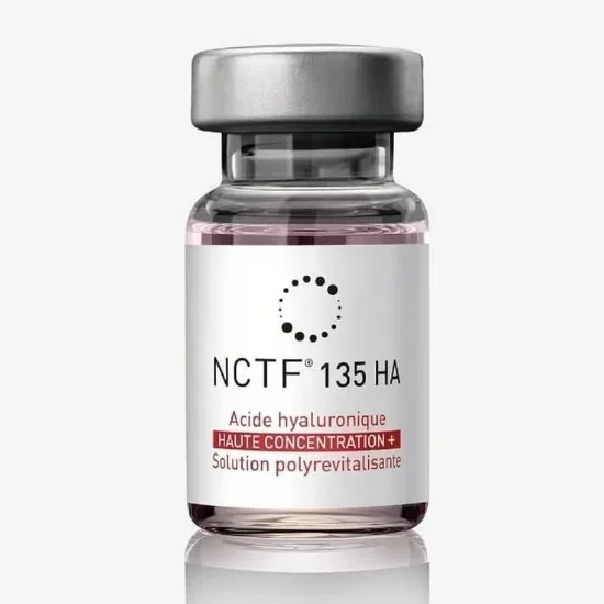 NCTF 135 HA skin booster used alongside polynucleotides for hydration and skin revitalisation