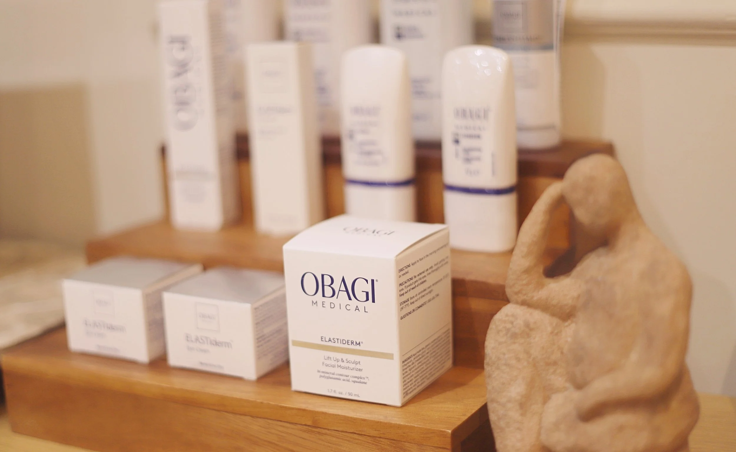 Obagi medical grade skincare at doctor led aesthetic clinic hale, manchester called Dr Caroline Warden Aesthetic Clinic