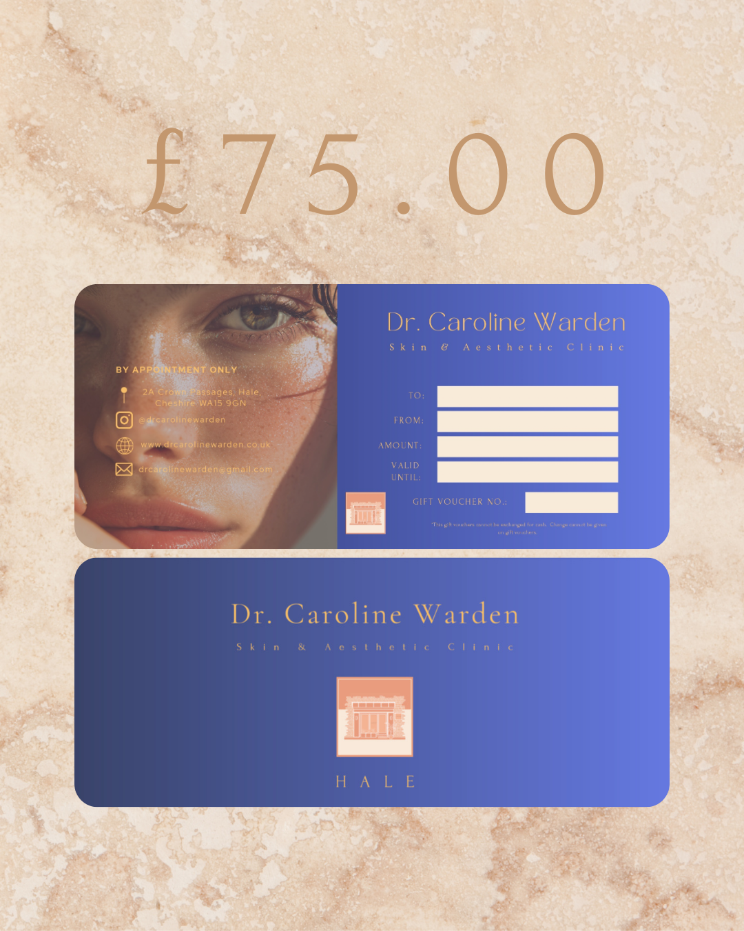 Gift Voucher for Dr. Caroline Warden