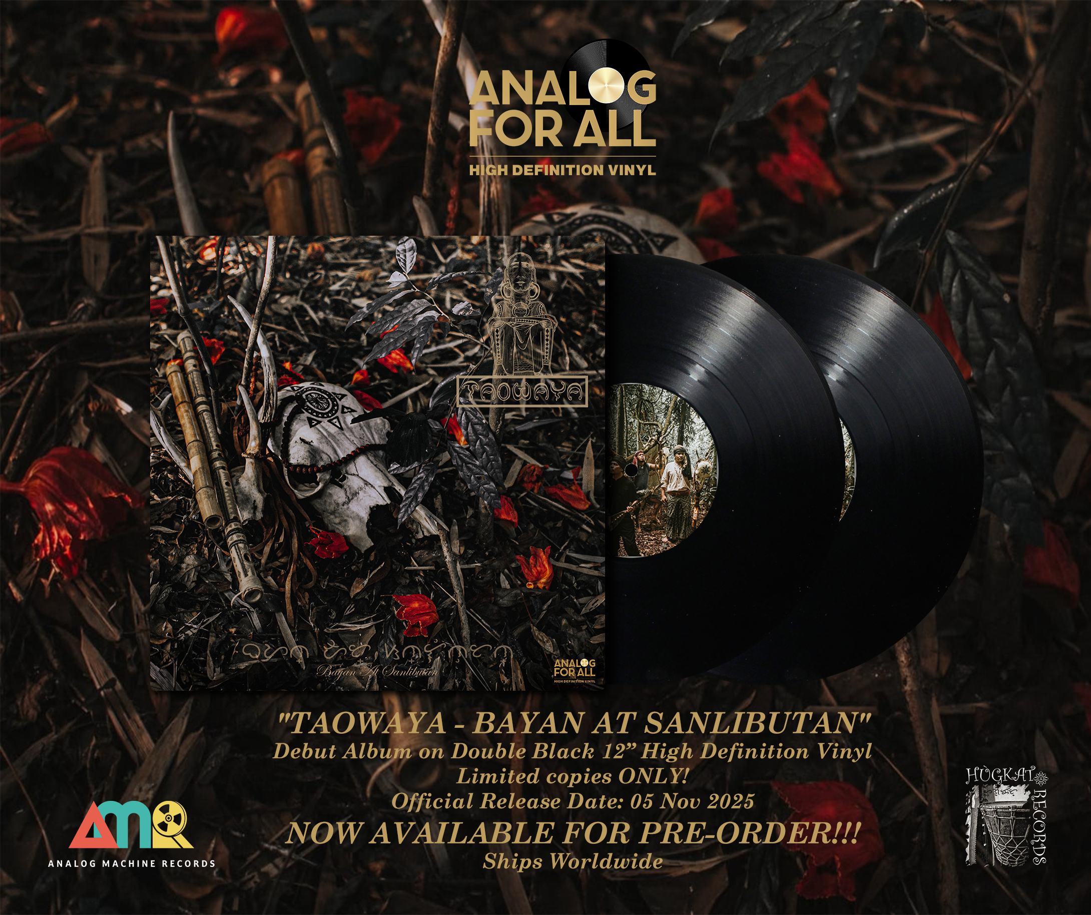 TAOWAYA "Bayan at Sanlibutan" Double LP