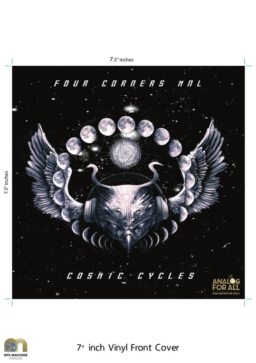 Four Corners MNL "Cosmic Cycles" double 7" EP