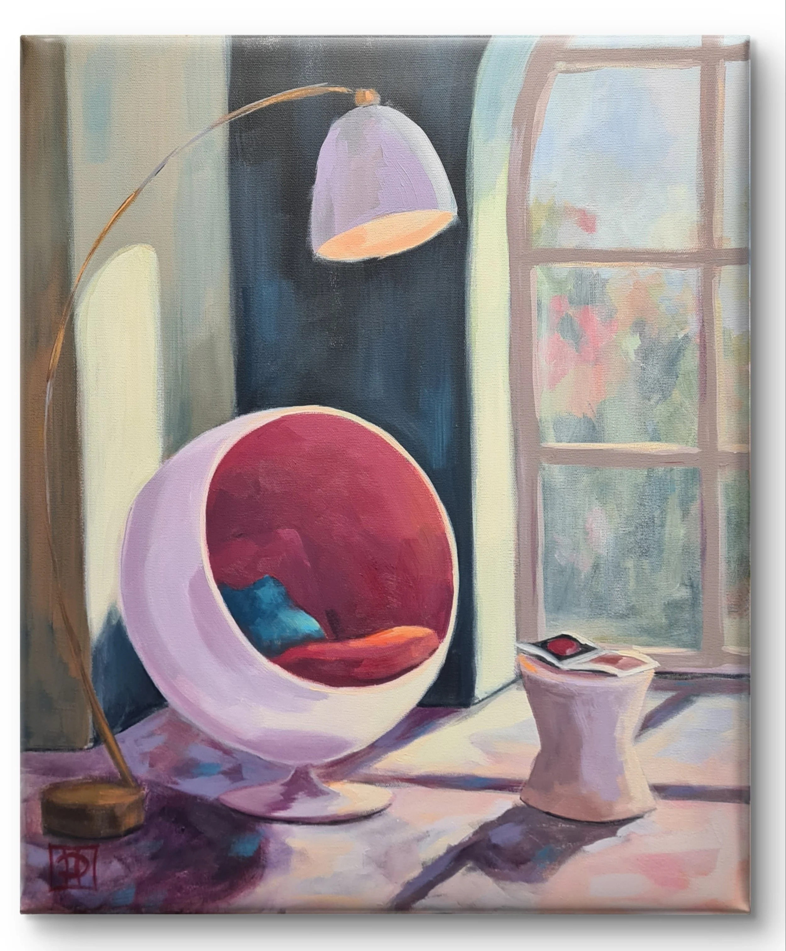 60x50 cm, Acryl auf Leinwand, 2025