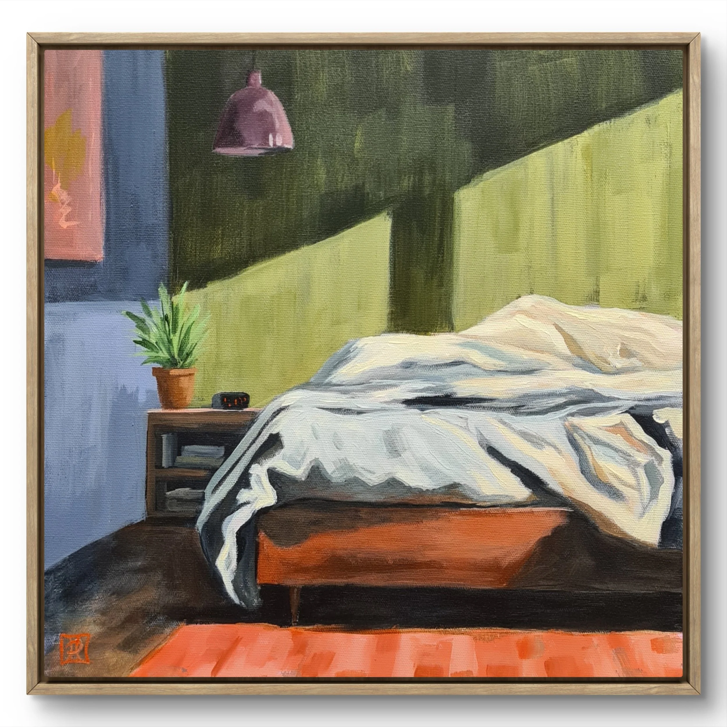 40 x40 cm, Acryl auf Leinwand, 2025