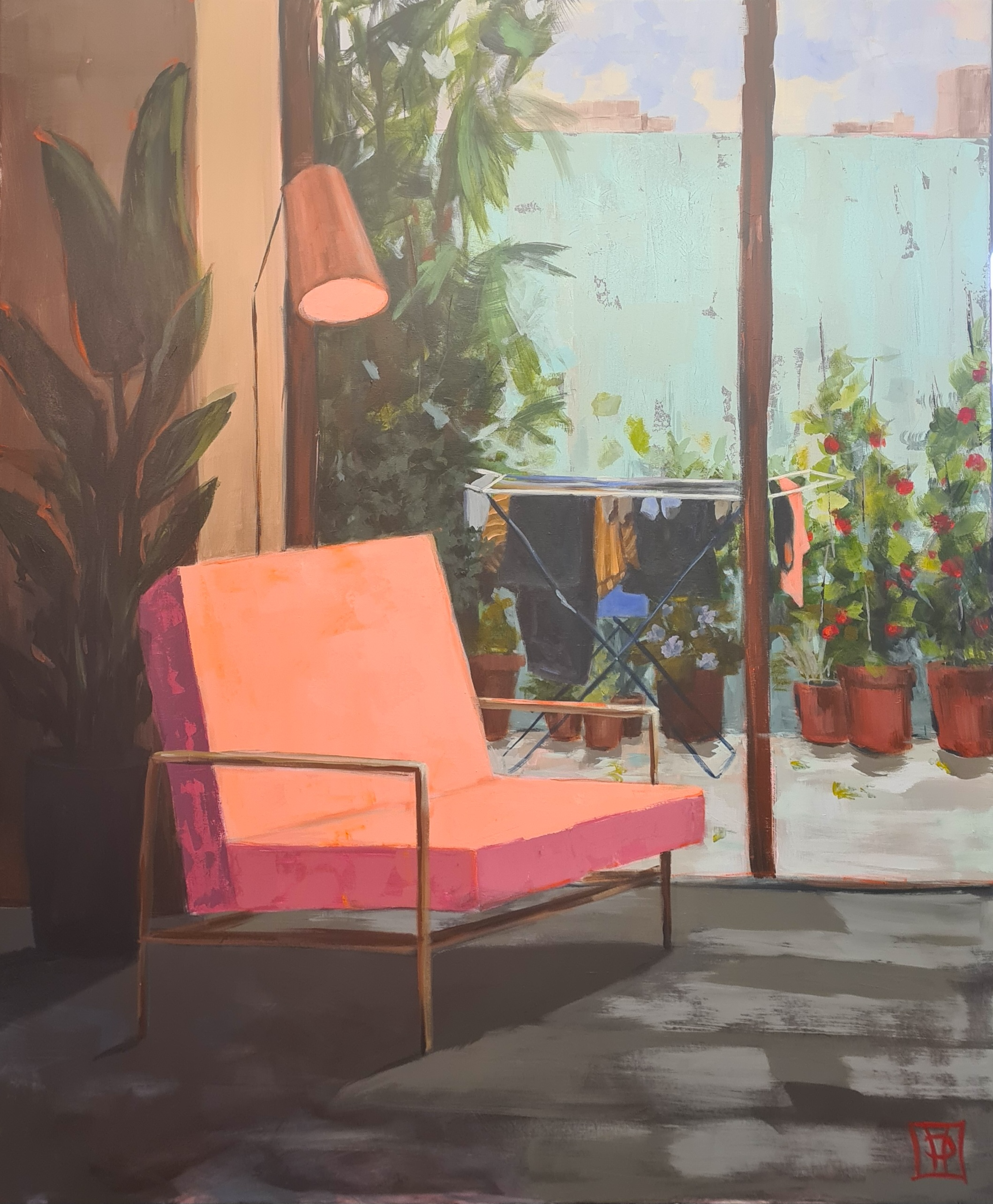 120x100 cm, Acryl auf Leinwand, 2025