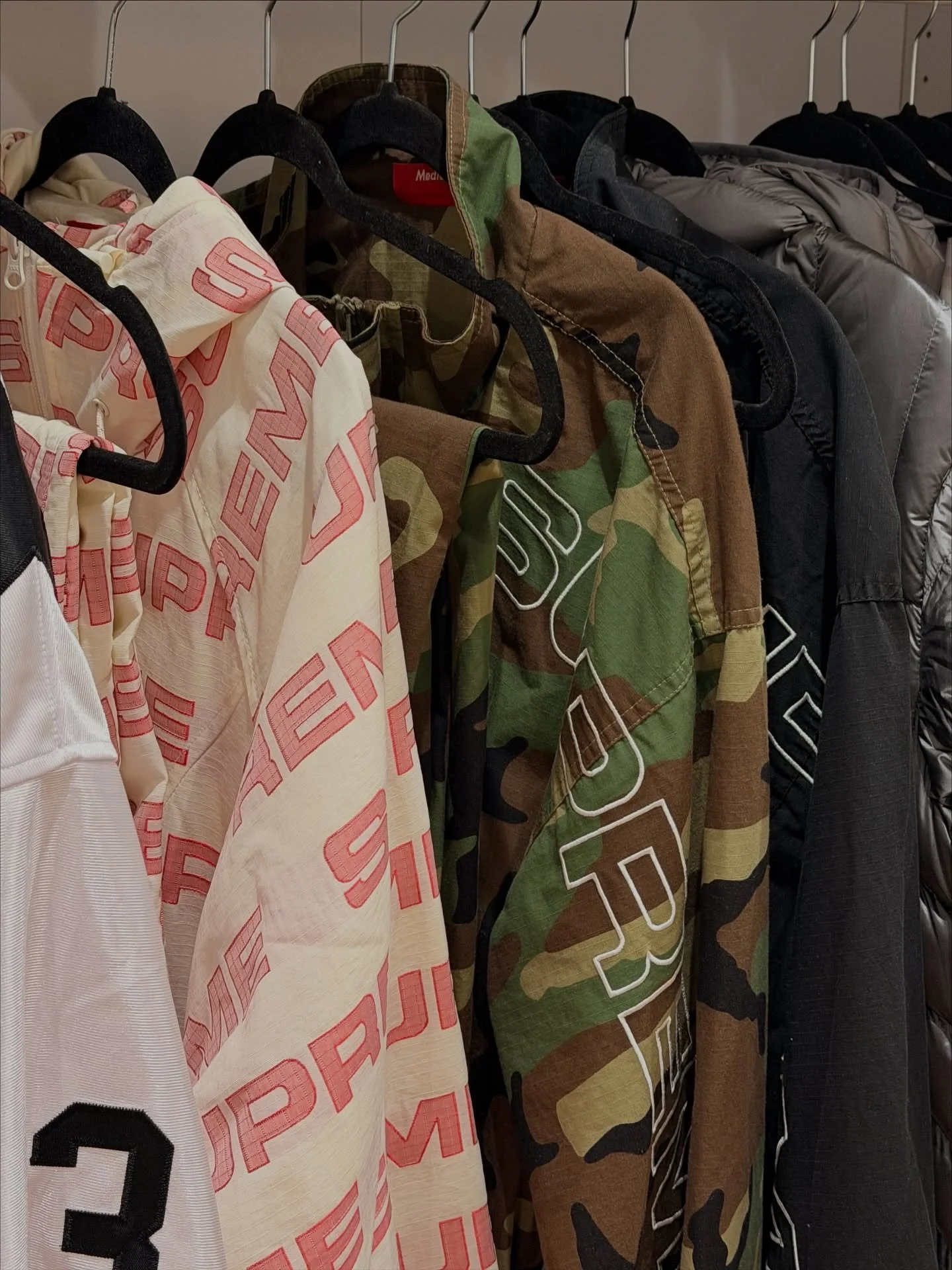 Dressing Room: unpacked, organised and categorised into brand favourites for @hannah_wants 🤍