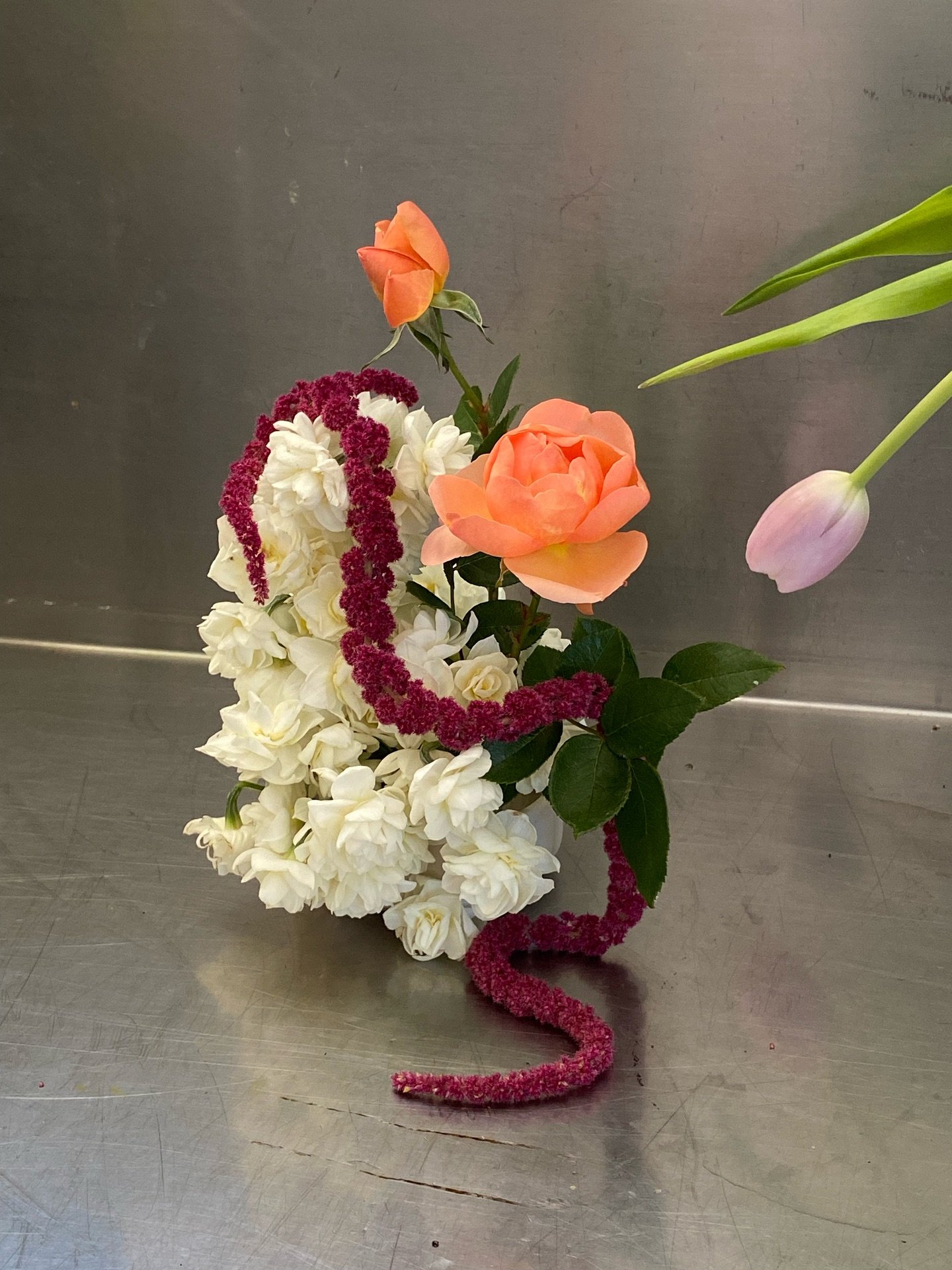 These flower sculptures would look so fun along the tables of your next event xx