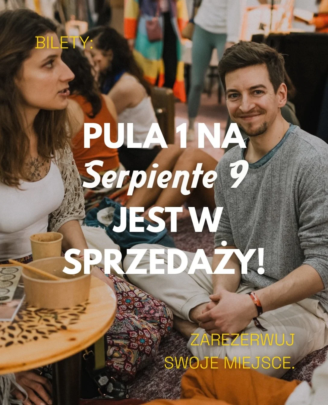 Sporo z Was już o tym wie, bo widzimy, że bilety znikają, ale chcemy się jeszcze oficjalnie podzielić z Wami tą informacją. Bilety z Puli 1 są już dostępne i znowu możecie rezerwować swoje miejsca. ❤️ Na stronie pojawili też się już pierwsi facylitat