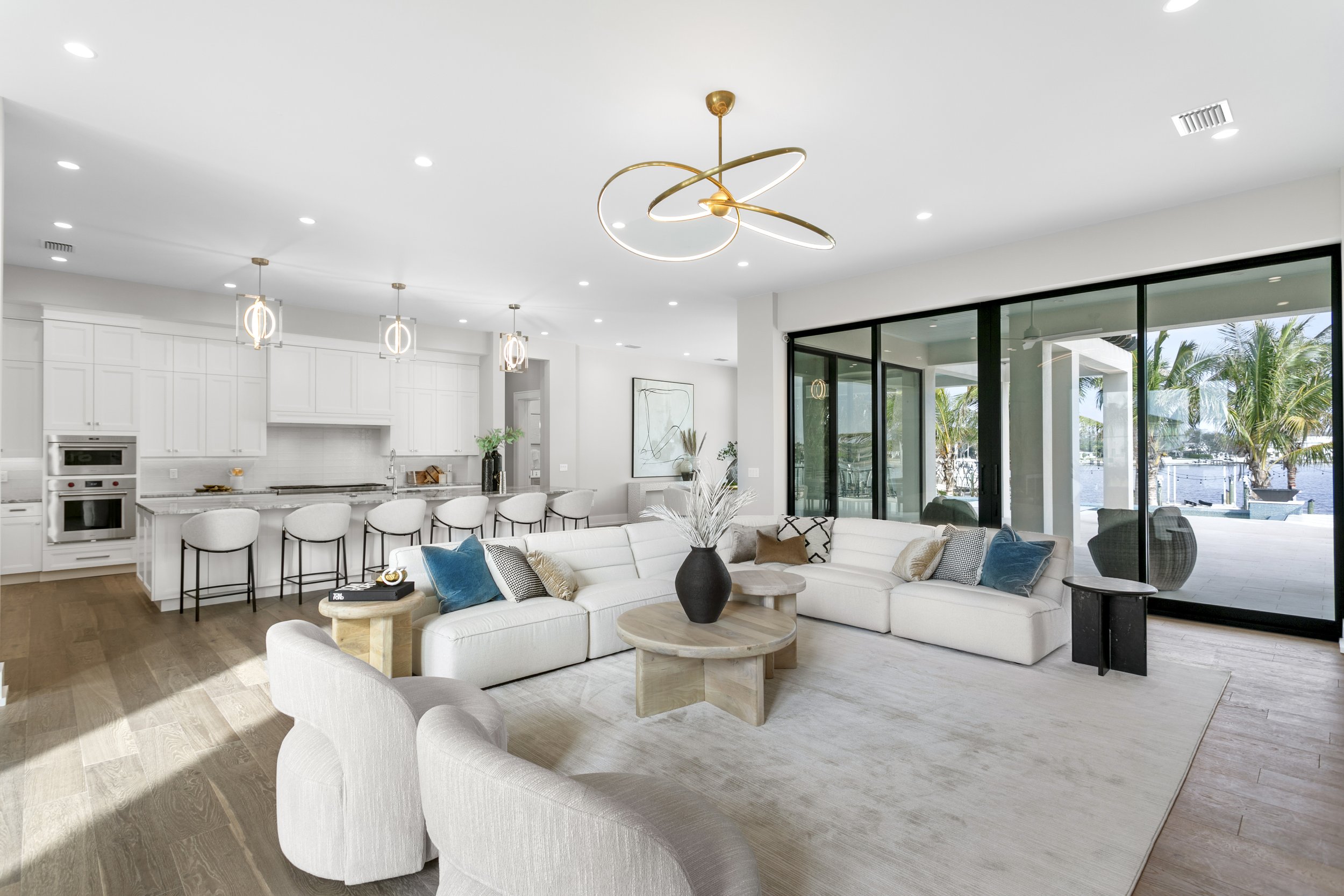 Pinellas Luxury Home Living Room